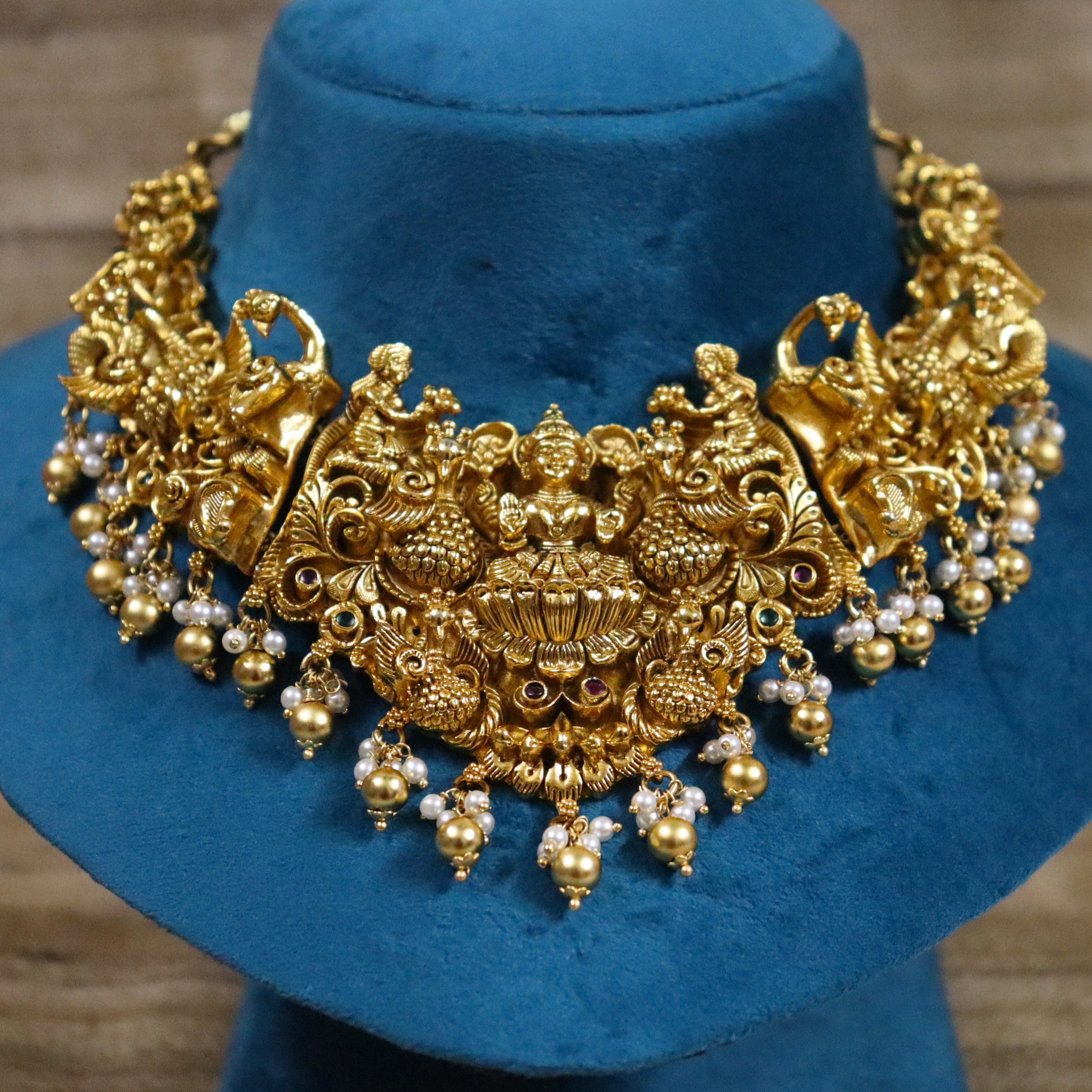 Laxmi Temple Necklace