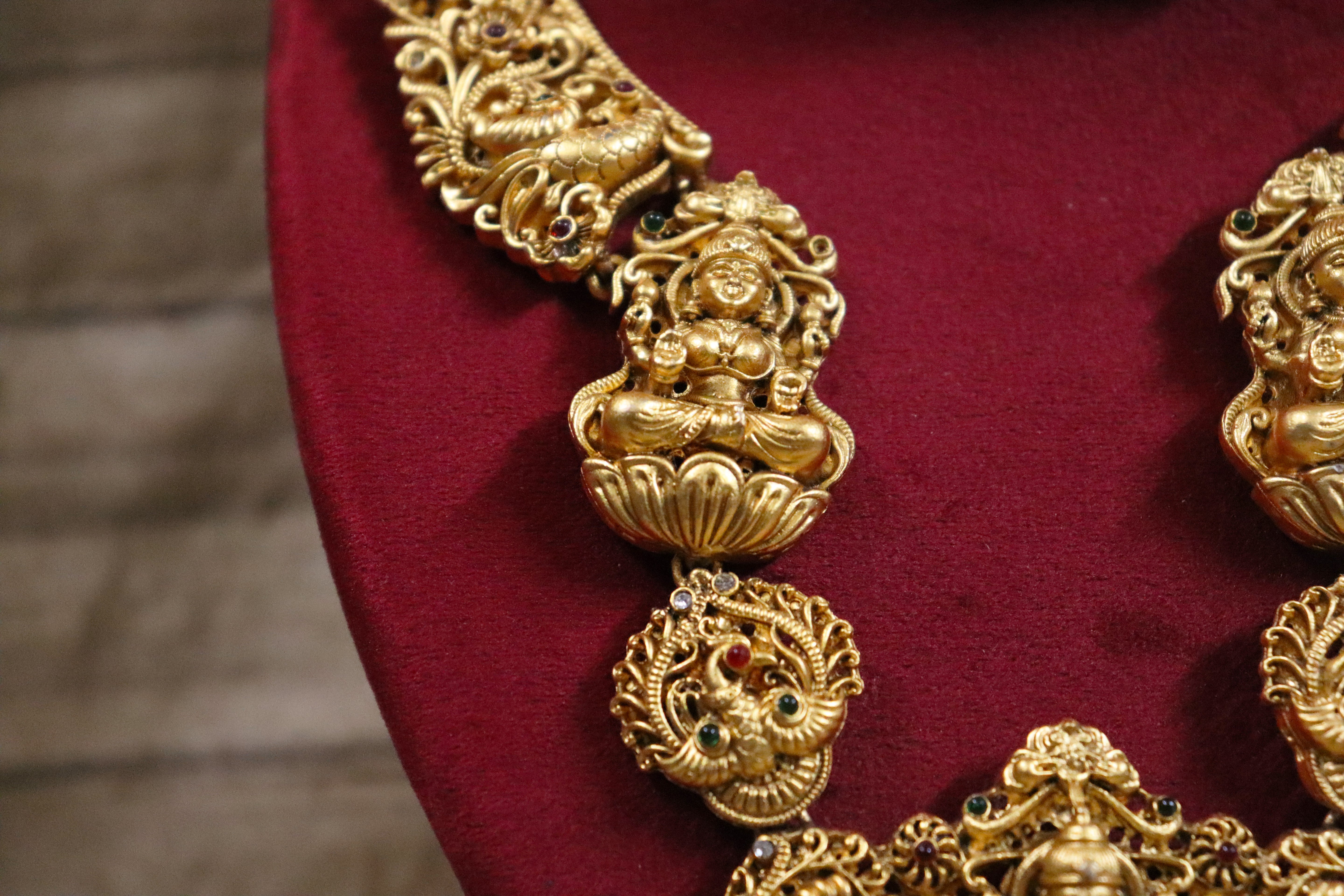 Temple Laxmi Necklace