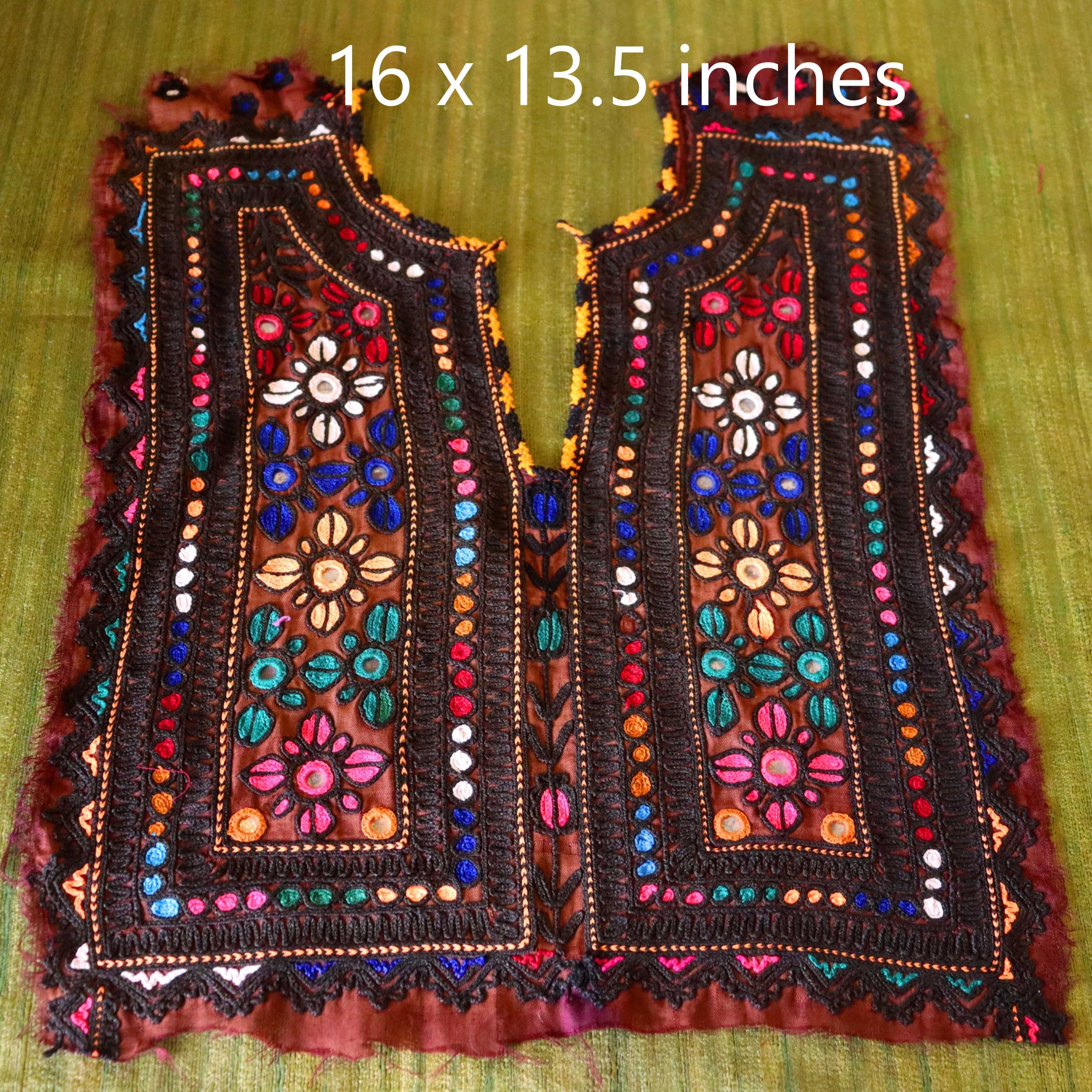 Banjara Embroidered Neck Yoke