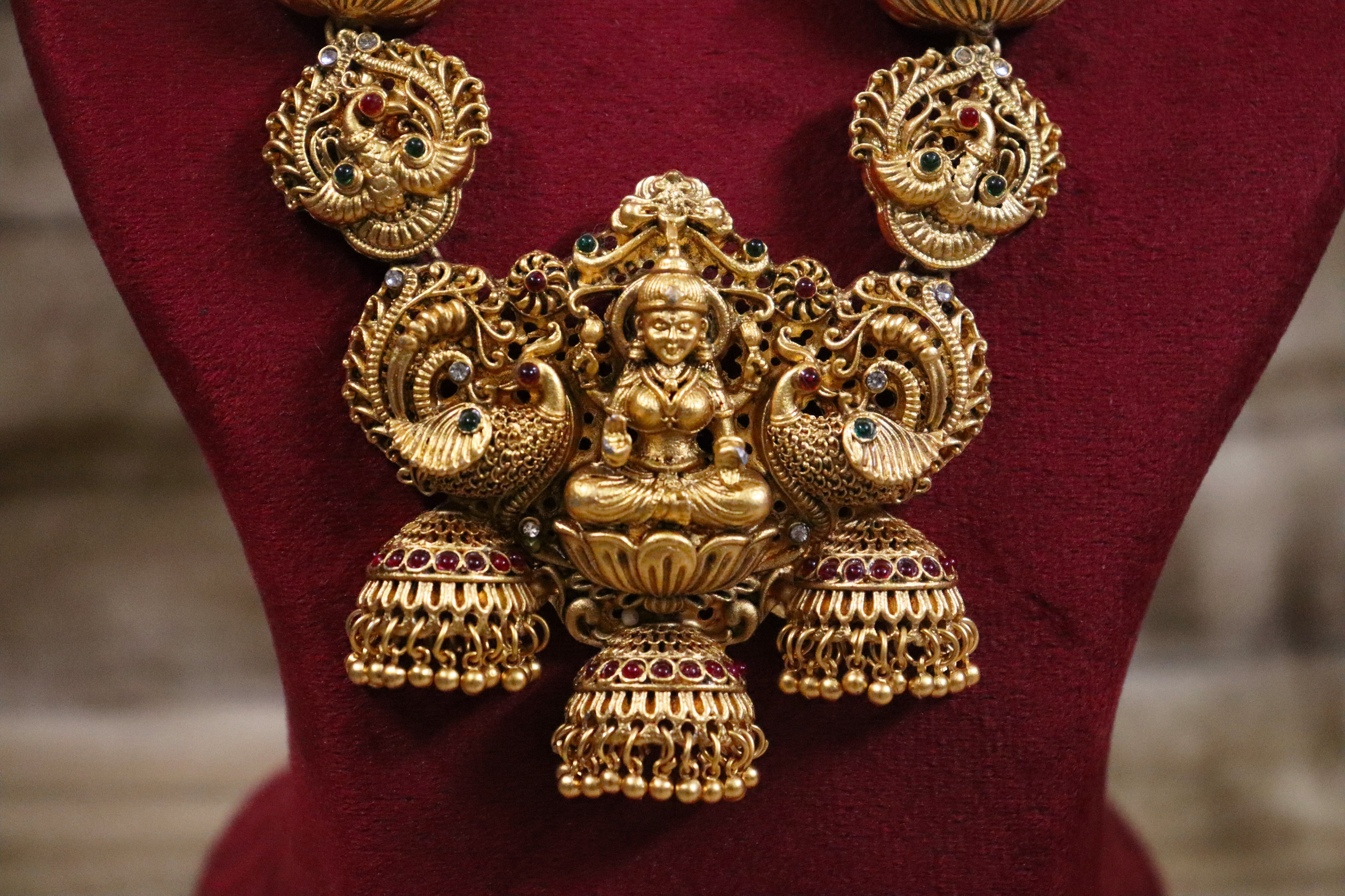 Temple Laxmi Necklace