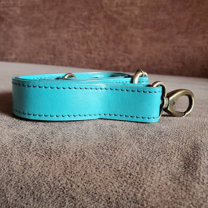 Regular Hand Tooled Turquoise Floral Western Tote