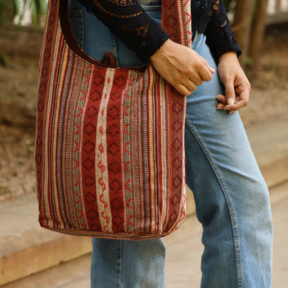 Casual Dusky Pink Jhola