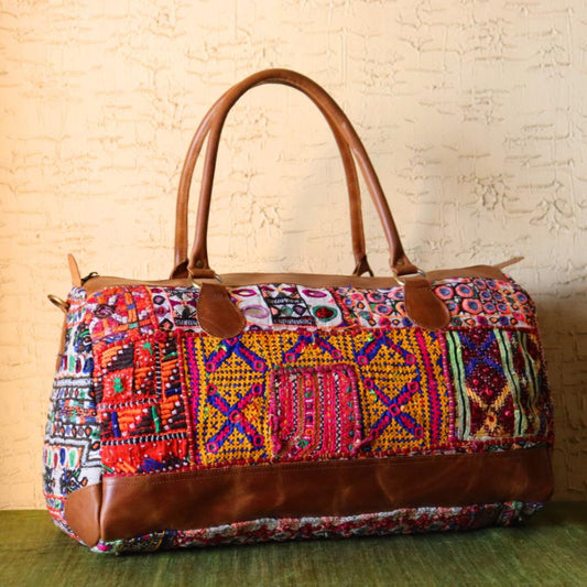 Banjara Leather Weekender