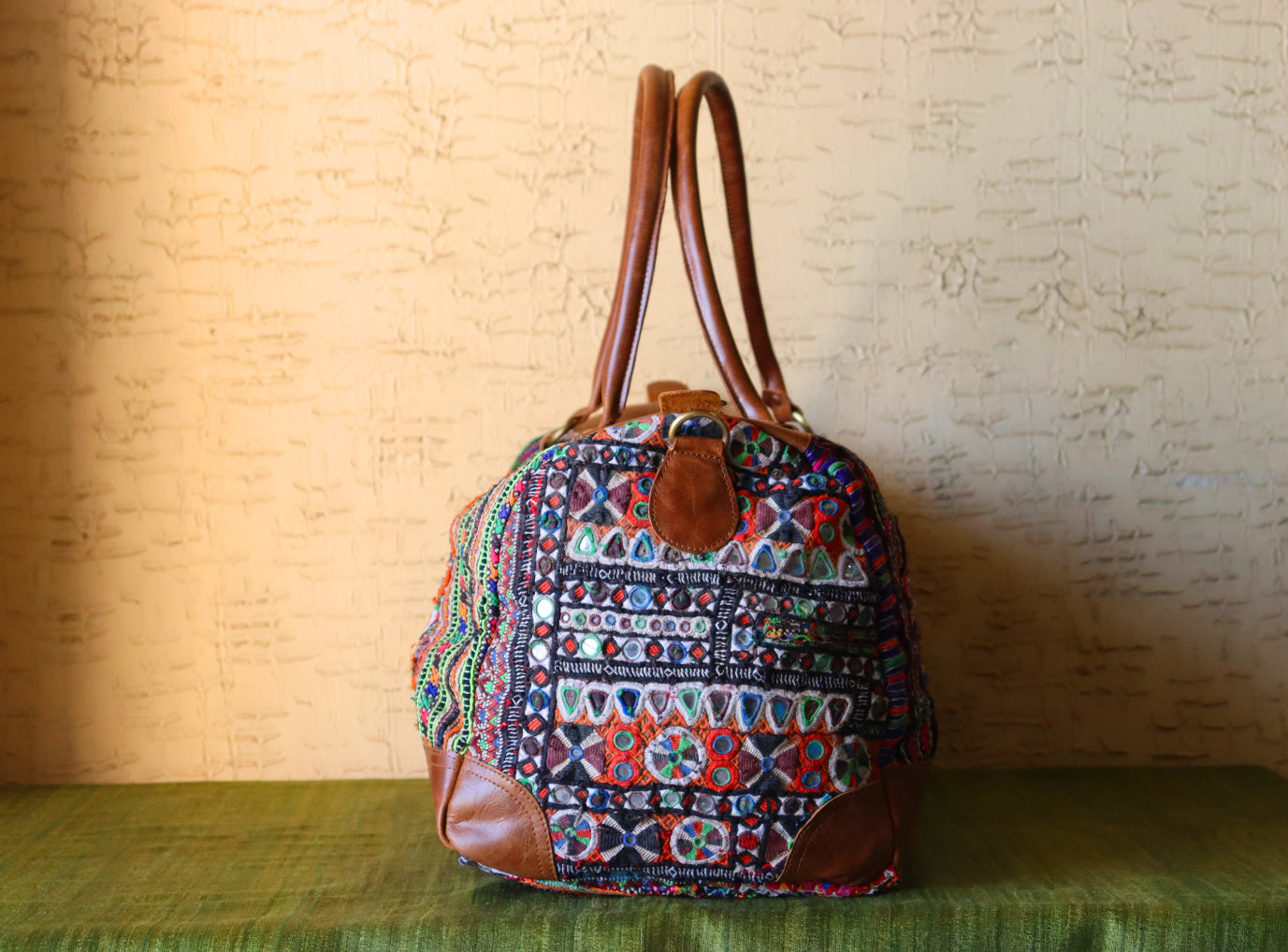 Banjara Leather Weekender