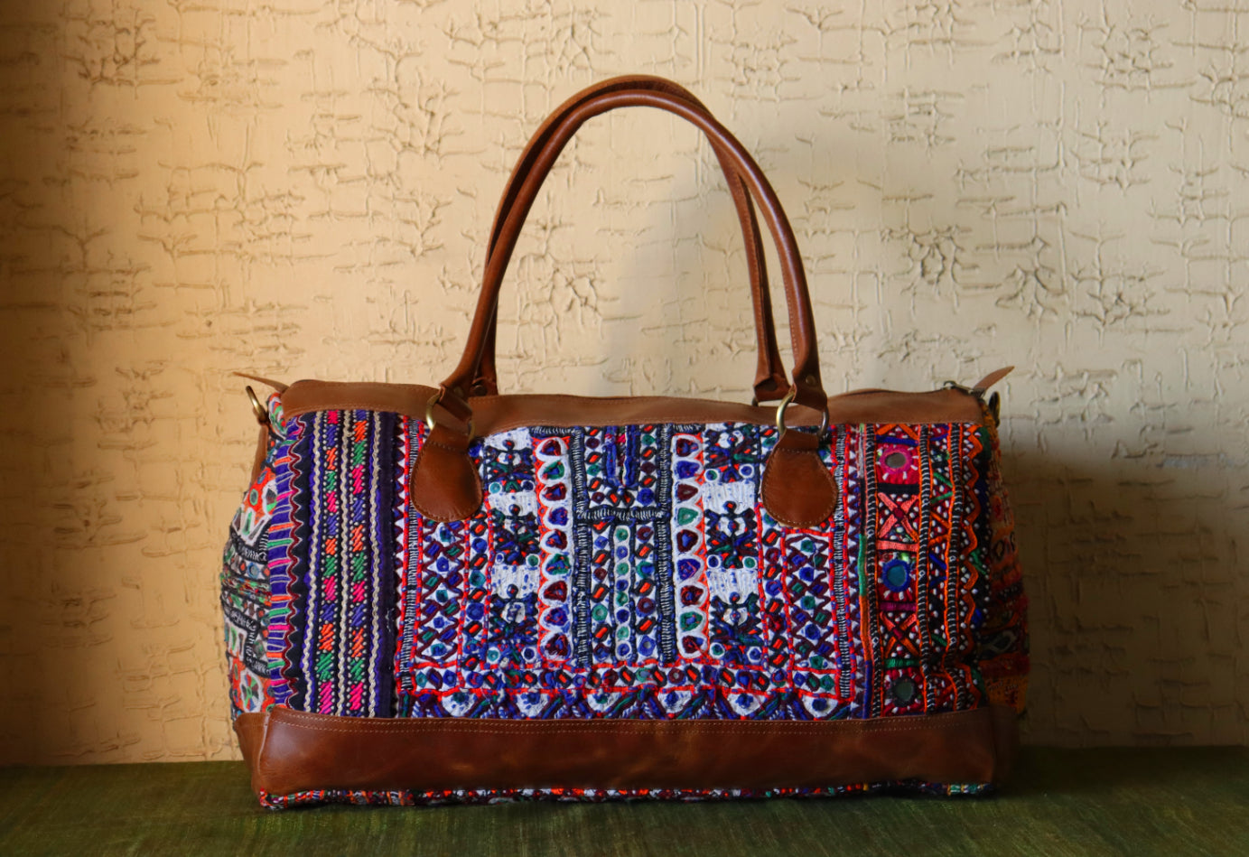 Banjara Leather Weekender