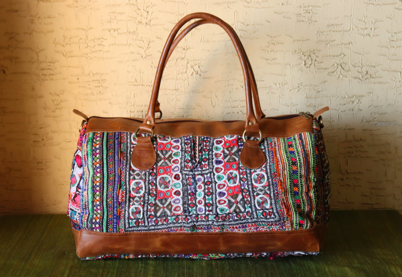 Banjara Leather Weekender