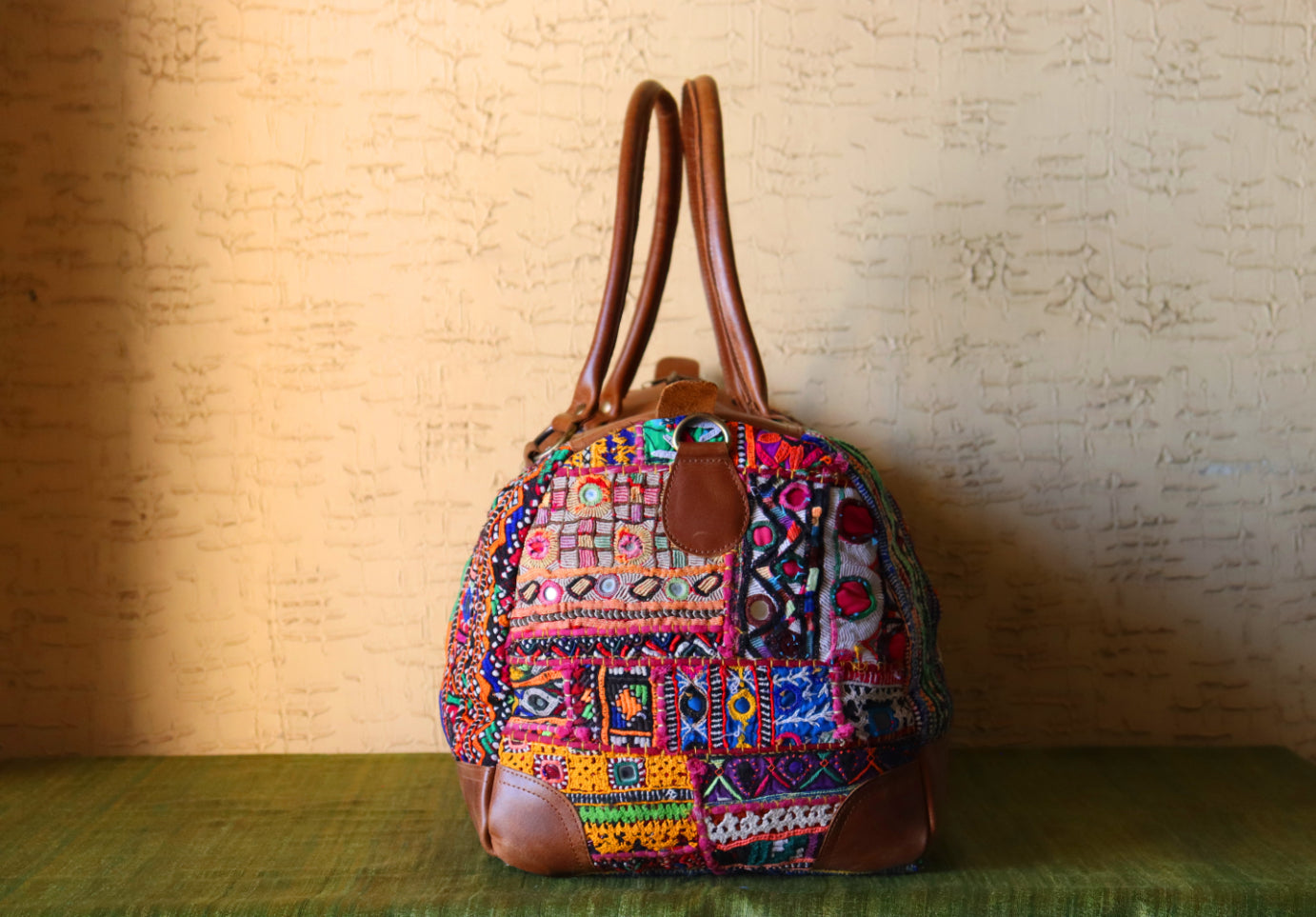 Banjara Leather Weekender