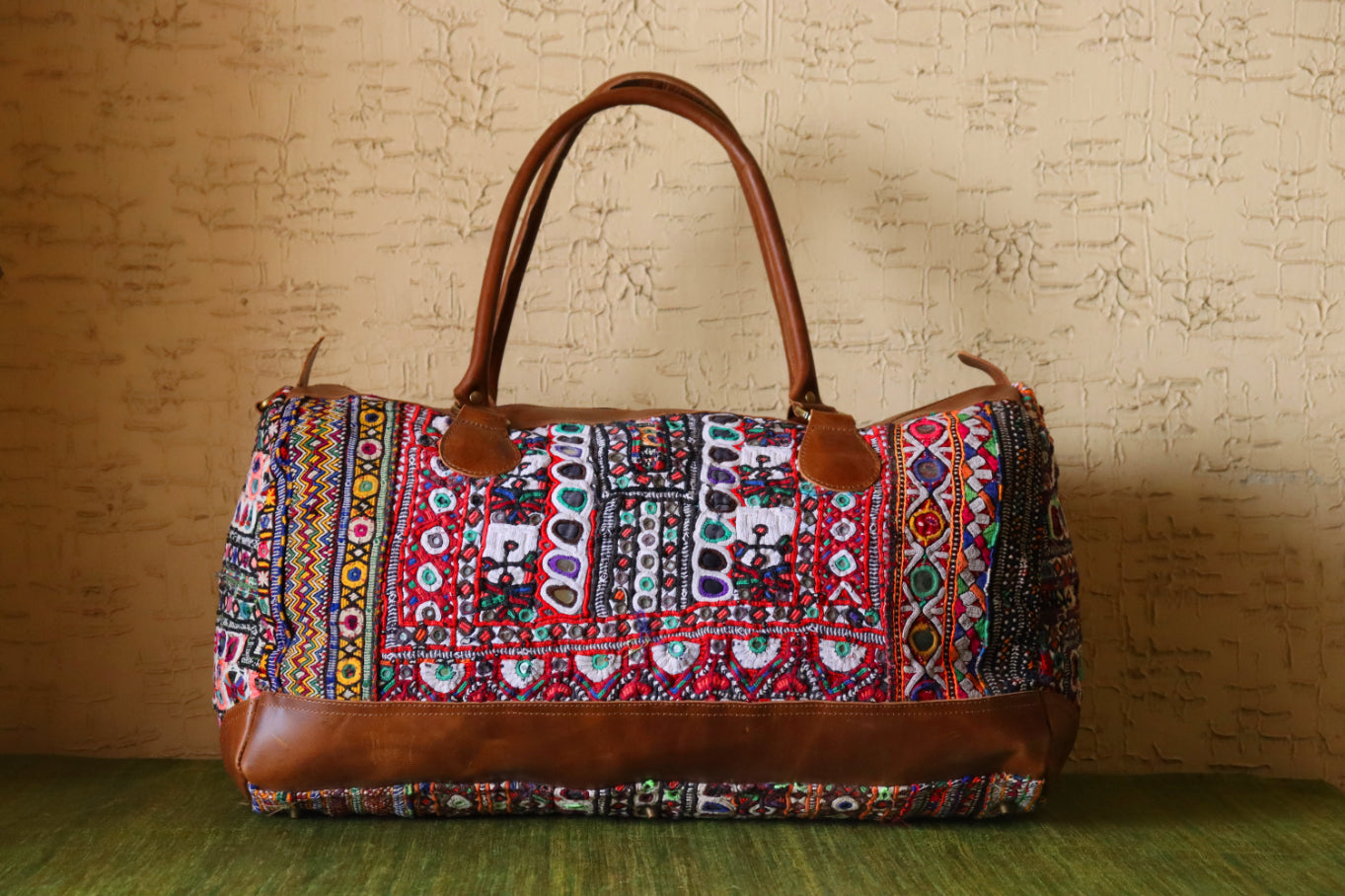 Banjara Leather Weekender