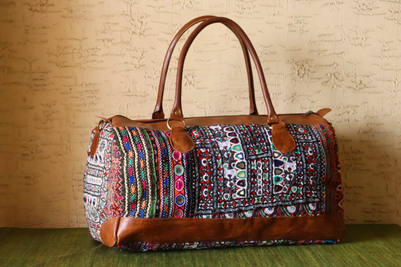 Banjara Leather Weekender