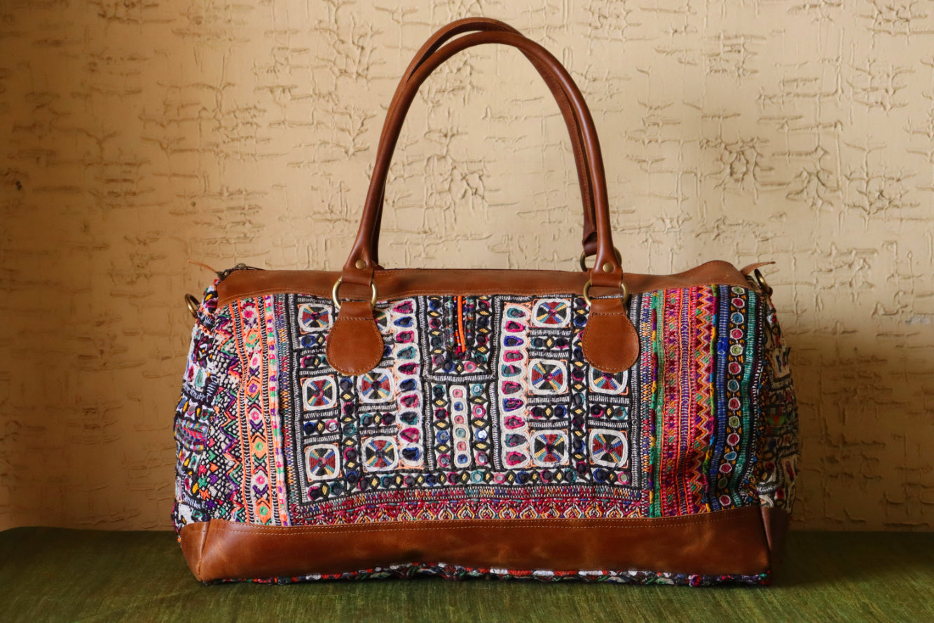 Banjara Leather Weekender