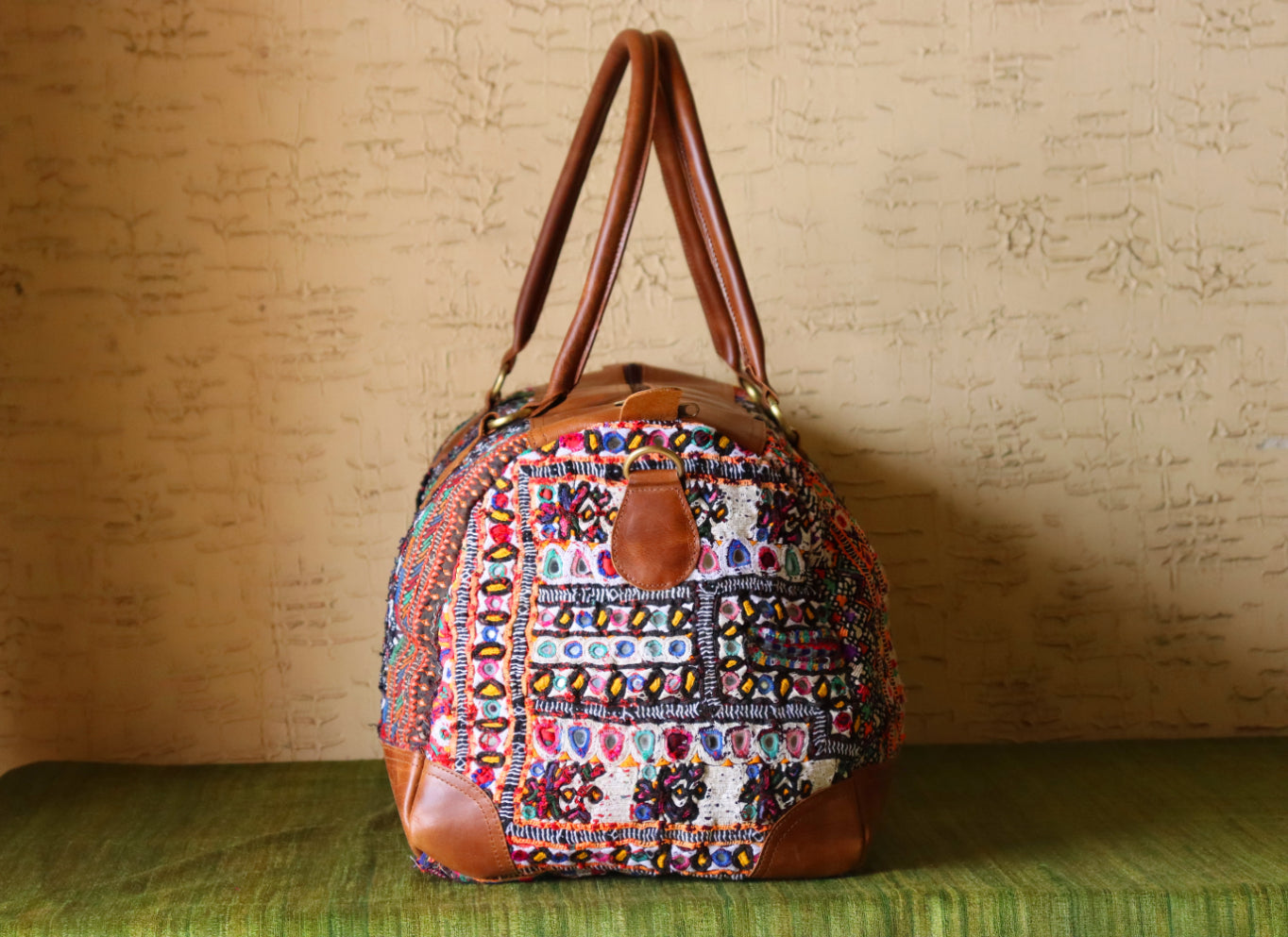 Banjara Leather Weekender