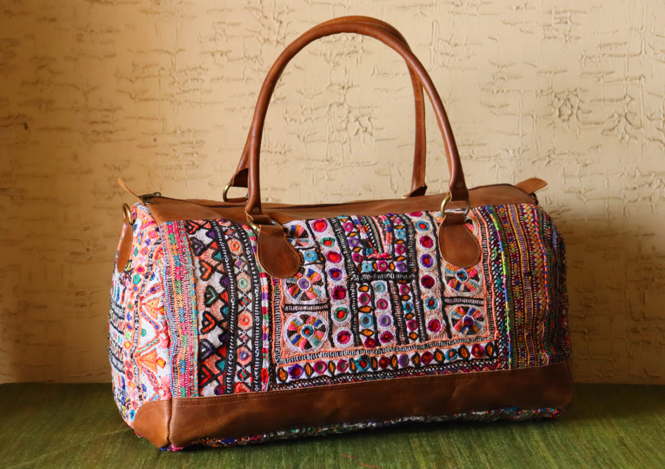 Banjara Leather Weekender