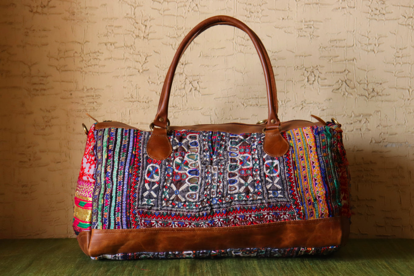 Banjara Leather Weekender