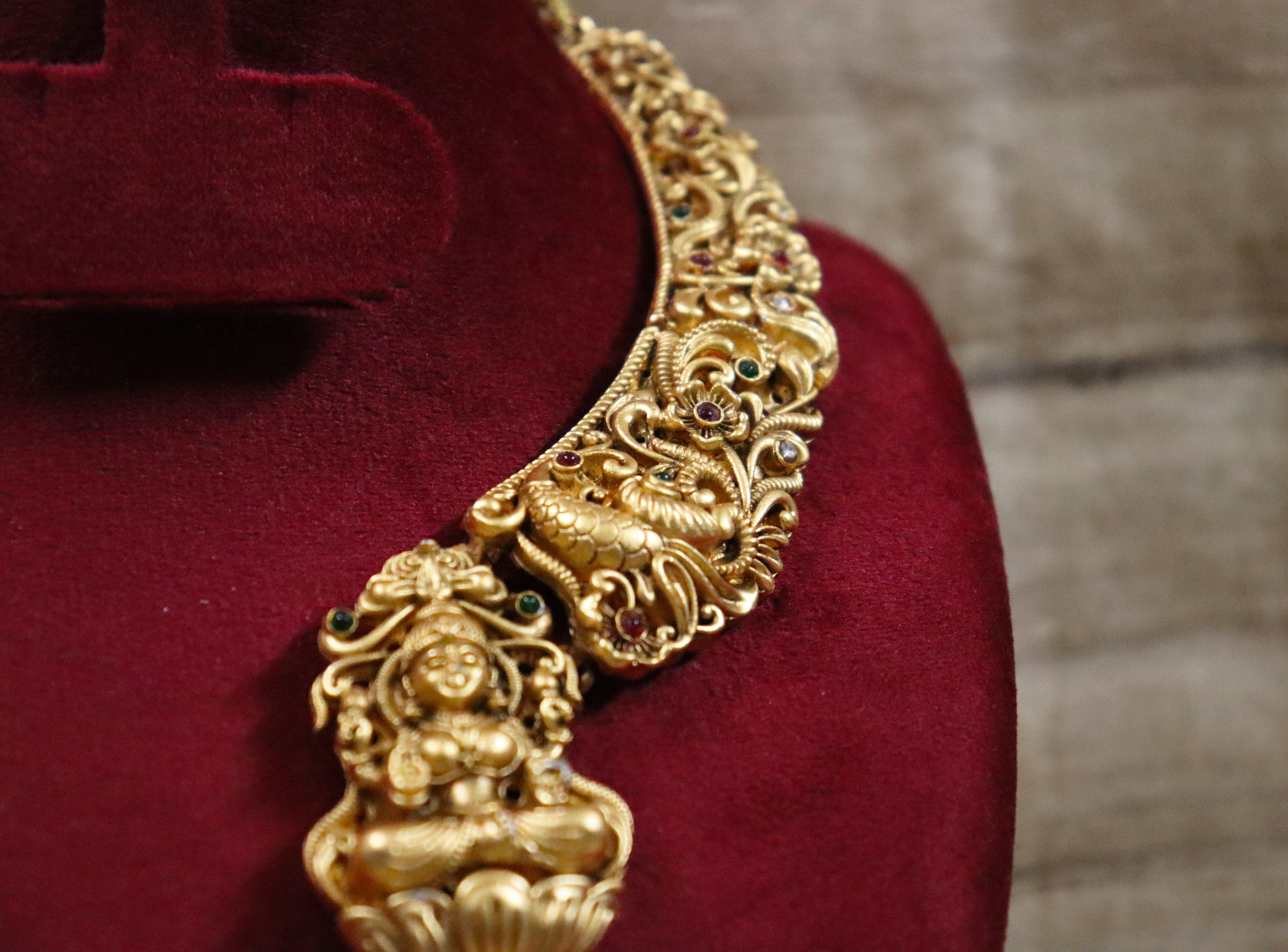 Temple Laxmi Necklace