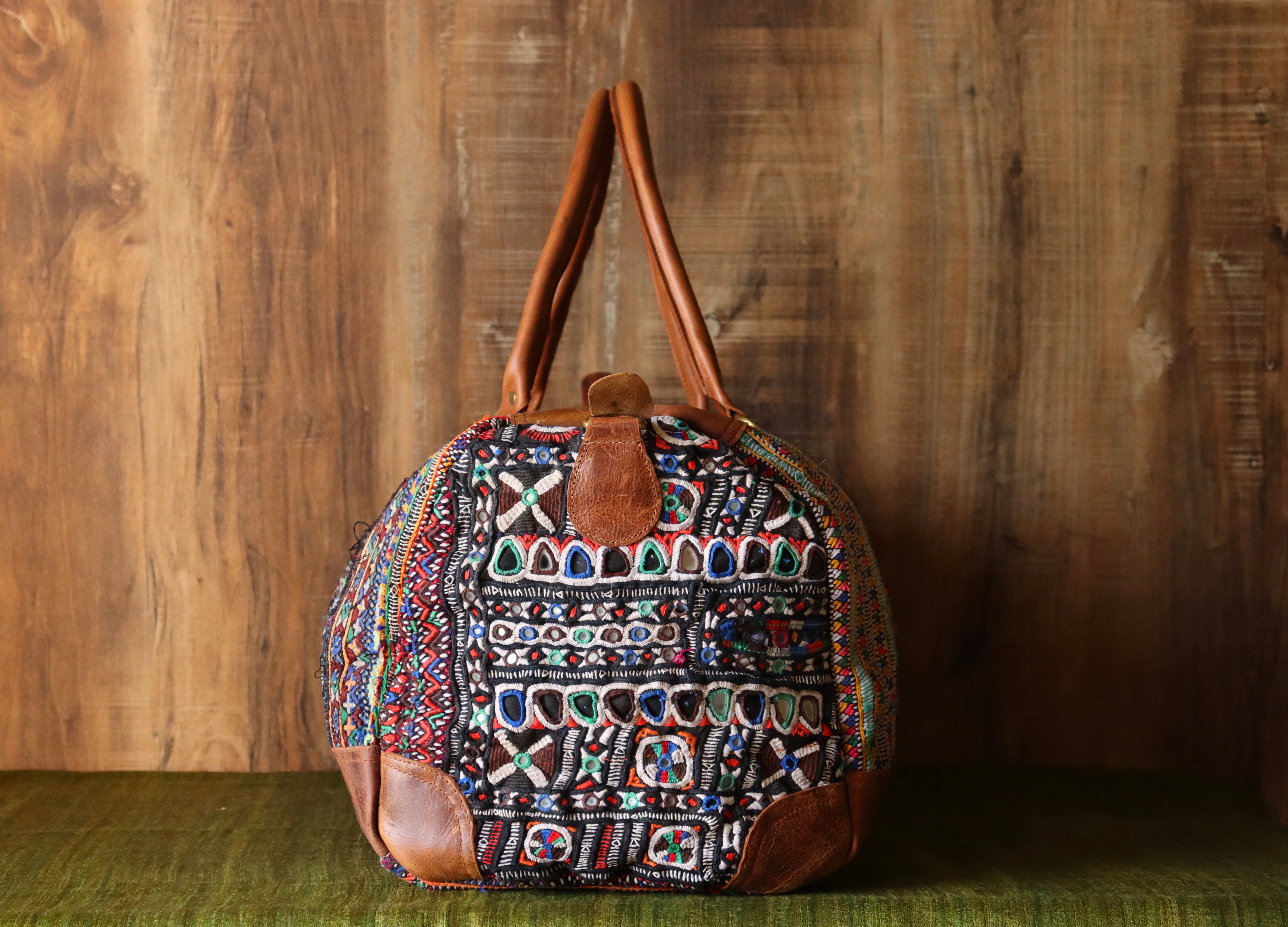 Banjara Leather Weekender