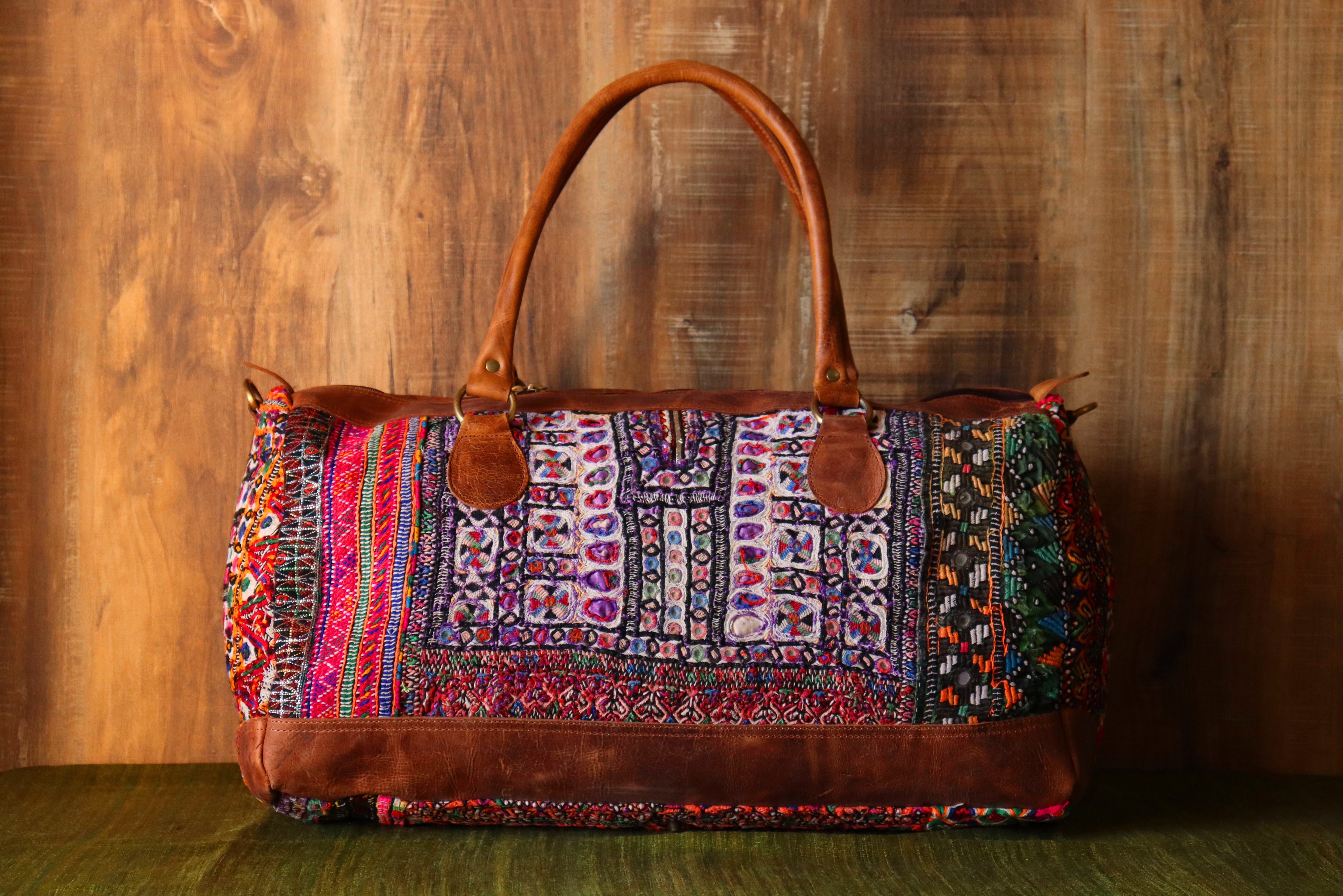 Banjara Leather Weekender