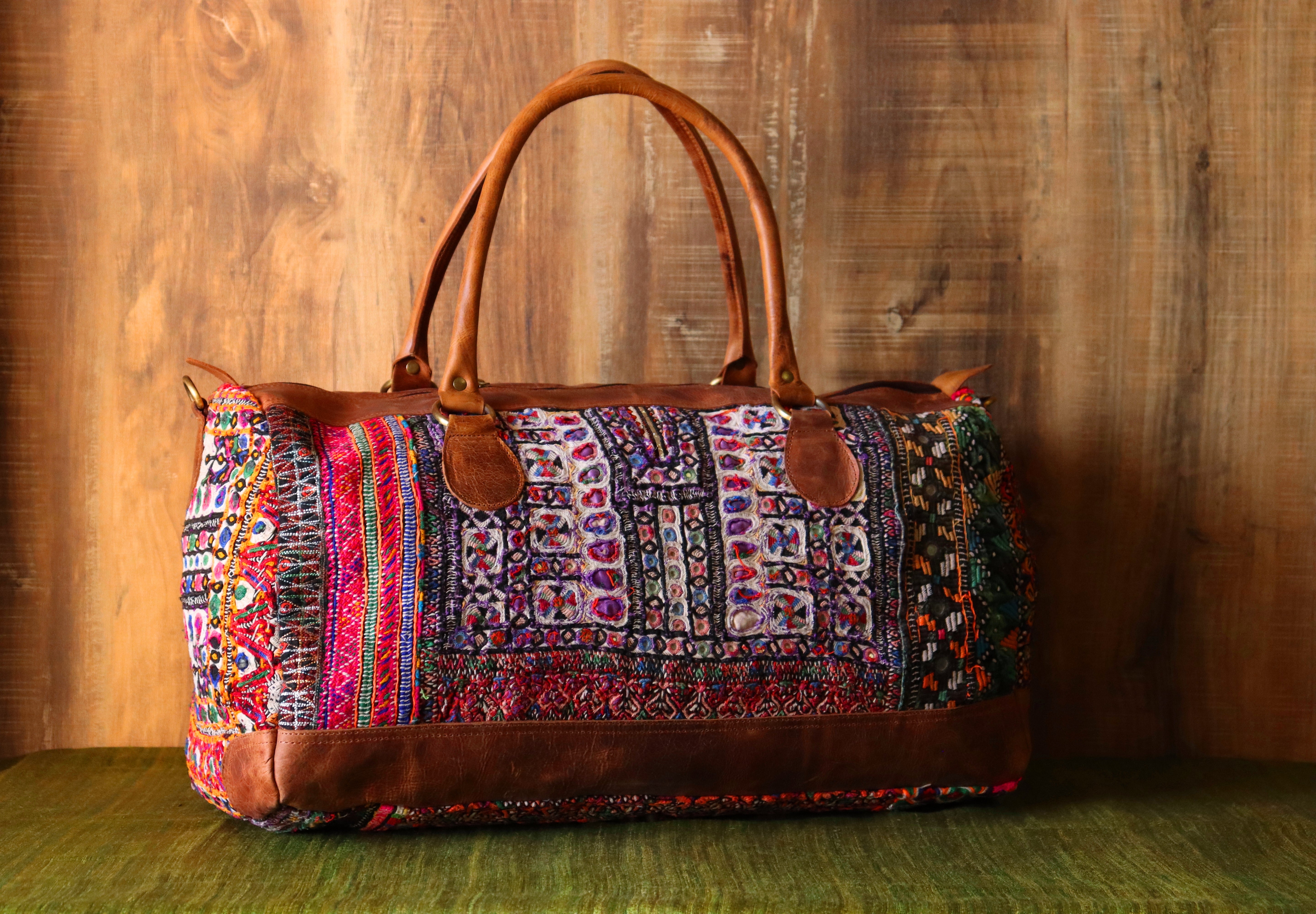 Banjara Leather Weekender