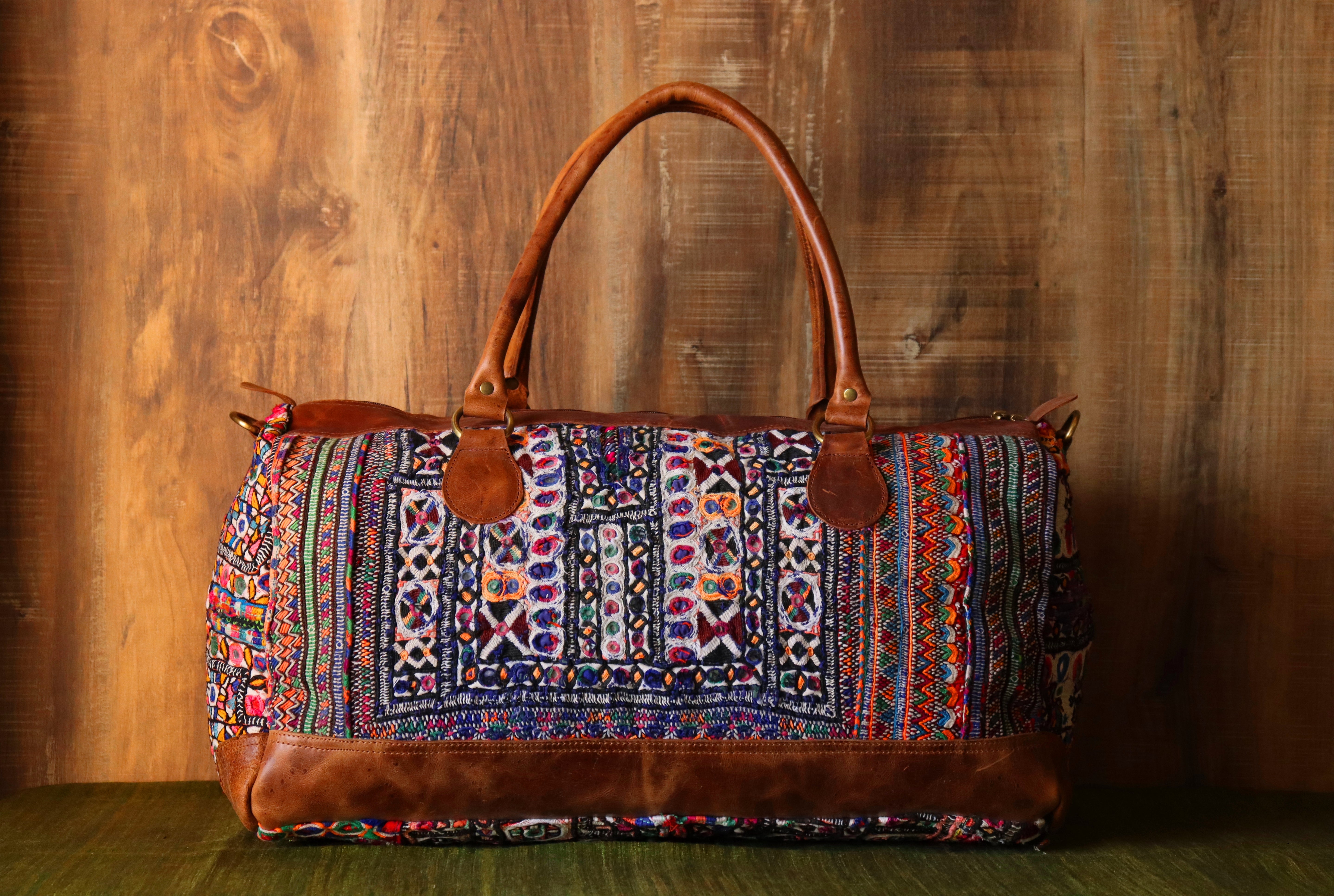 Banjara Leather Weekender