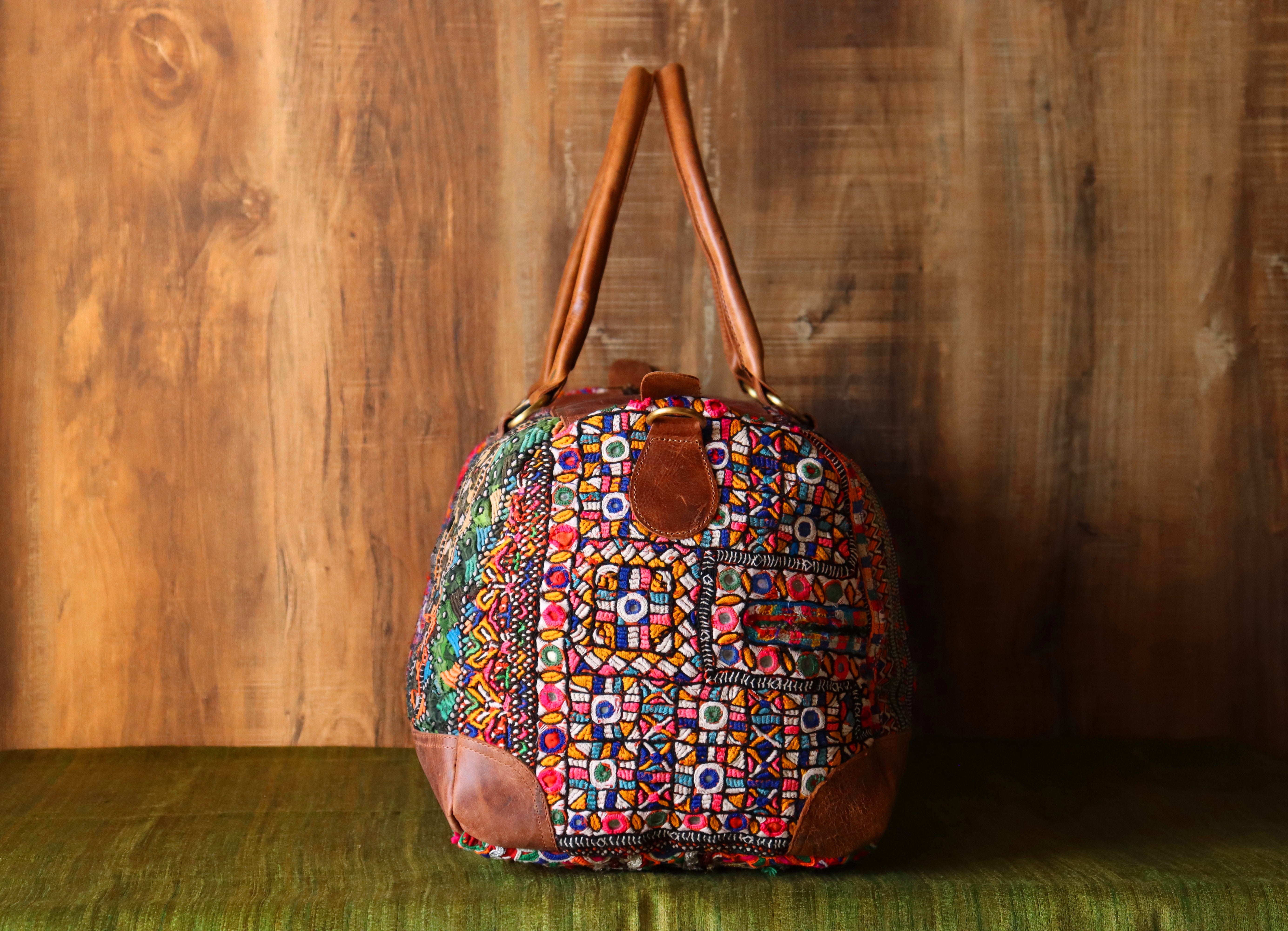 Banjara Leather Weekender