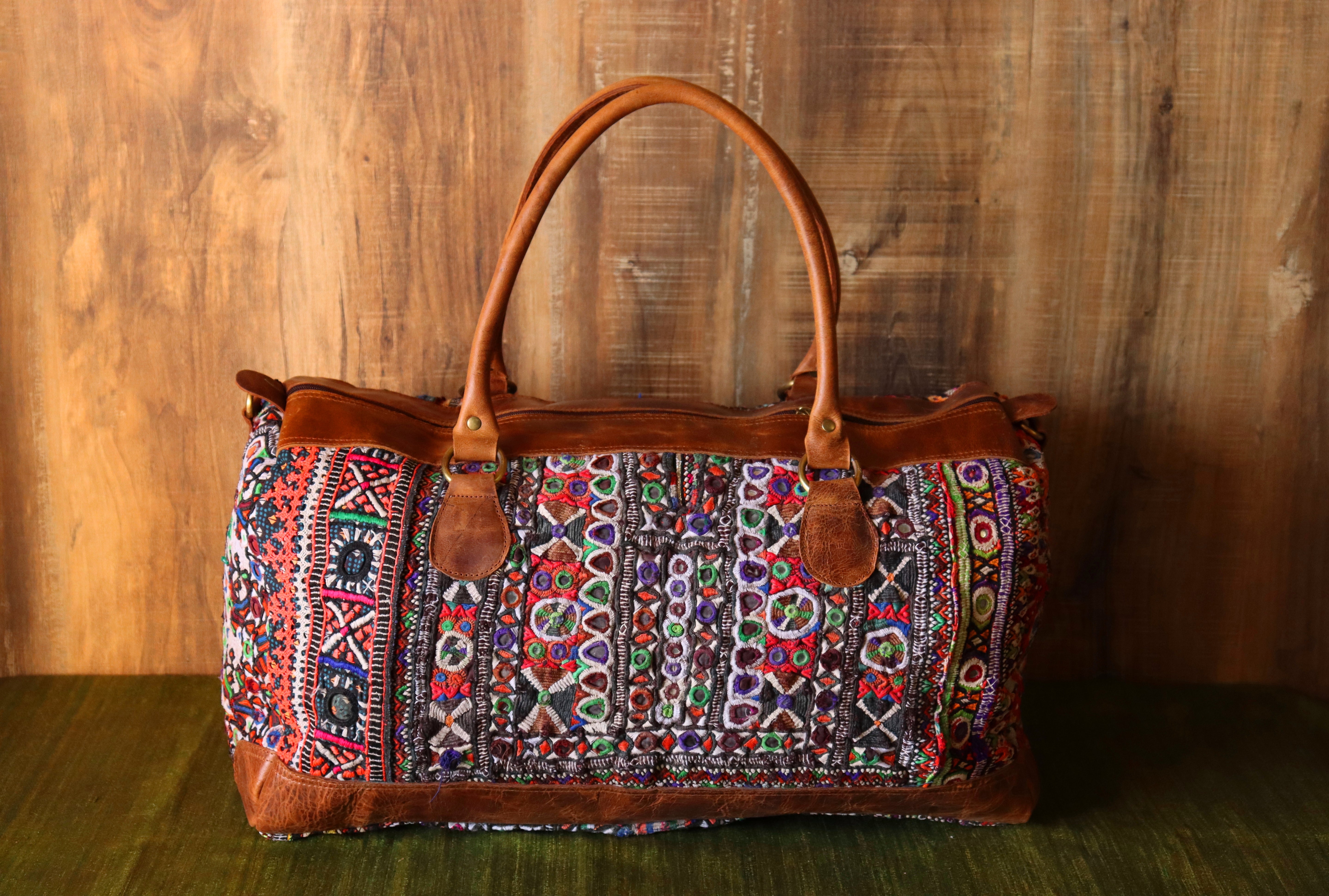 Banjara Leather Weekender