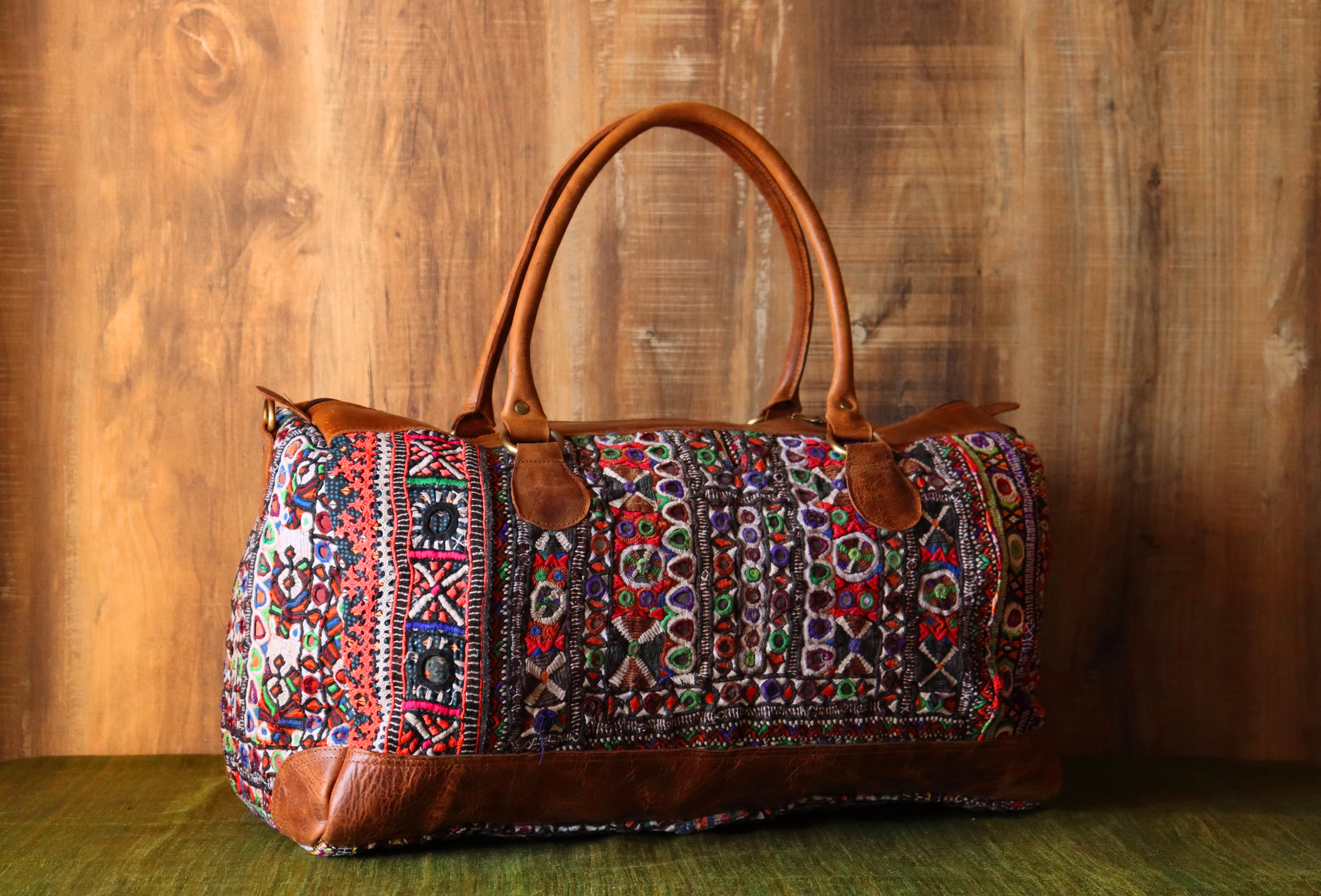 Banjara Leather Weekender