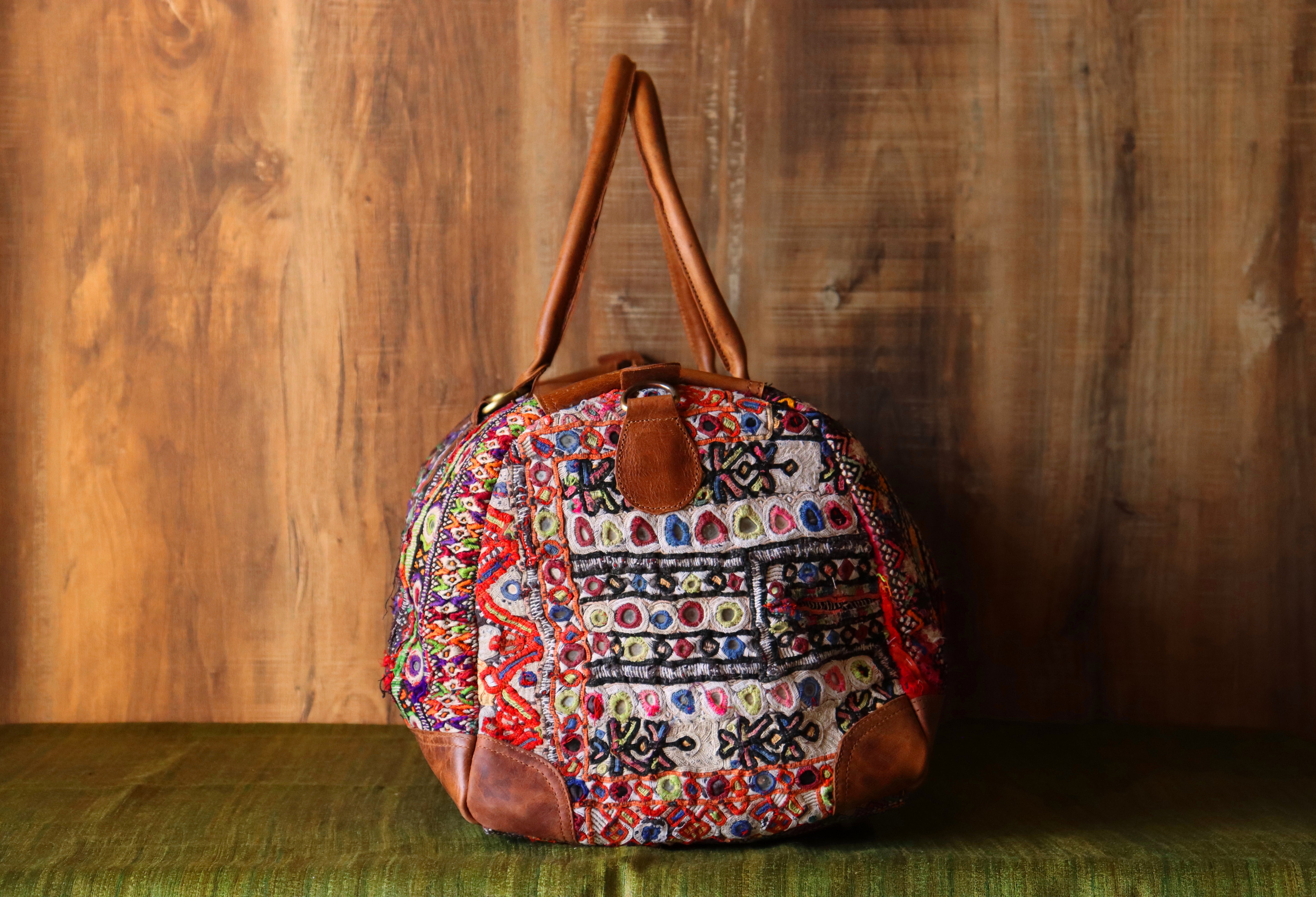 Banjara Leather Weekender