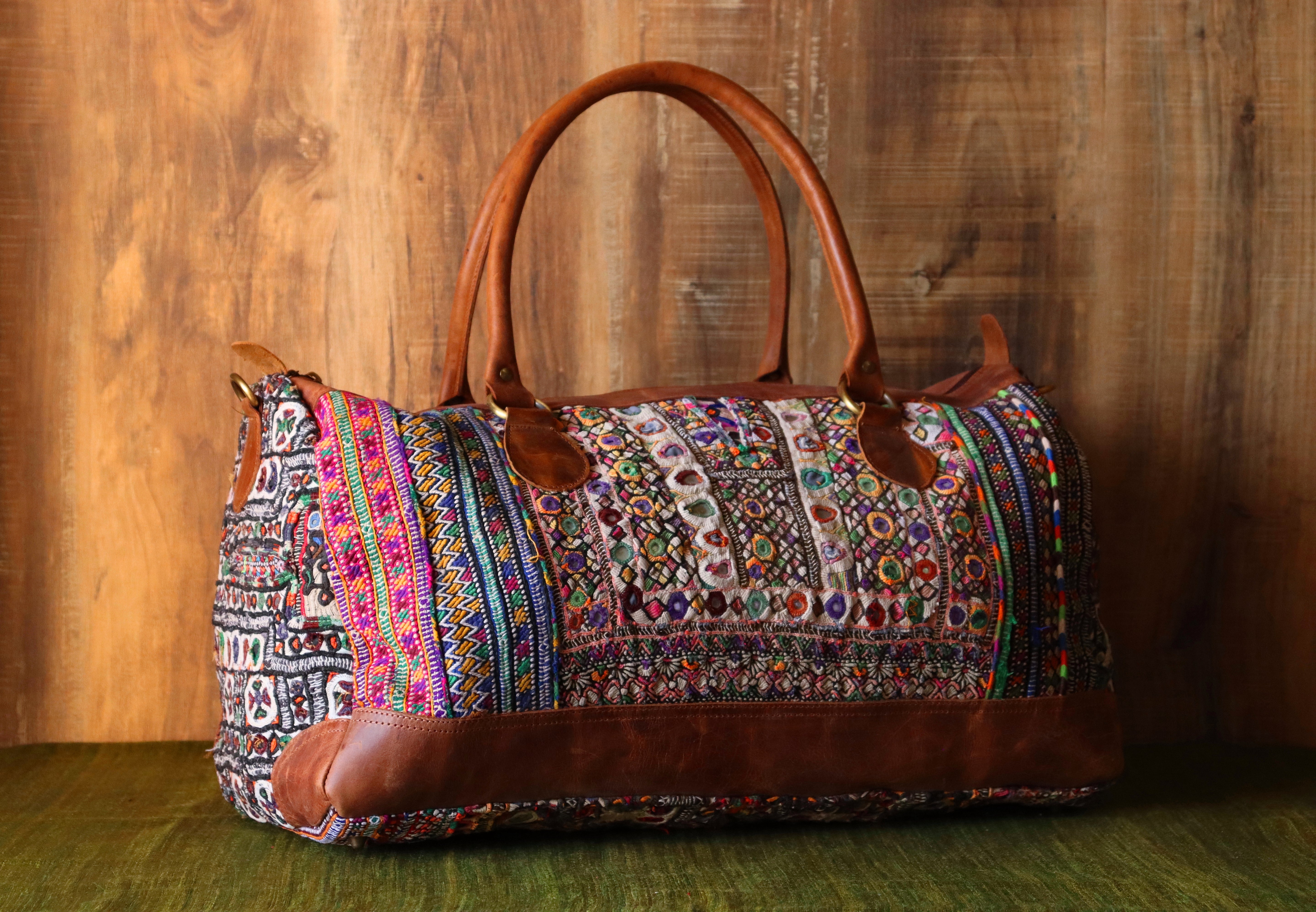 Banjara Leather Weekender