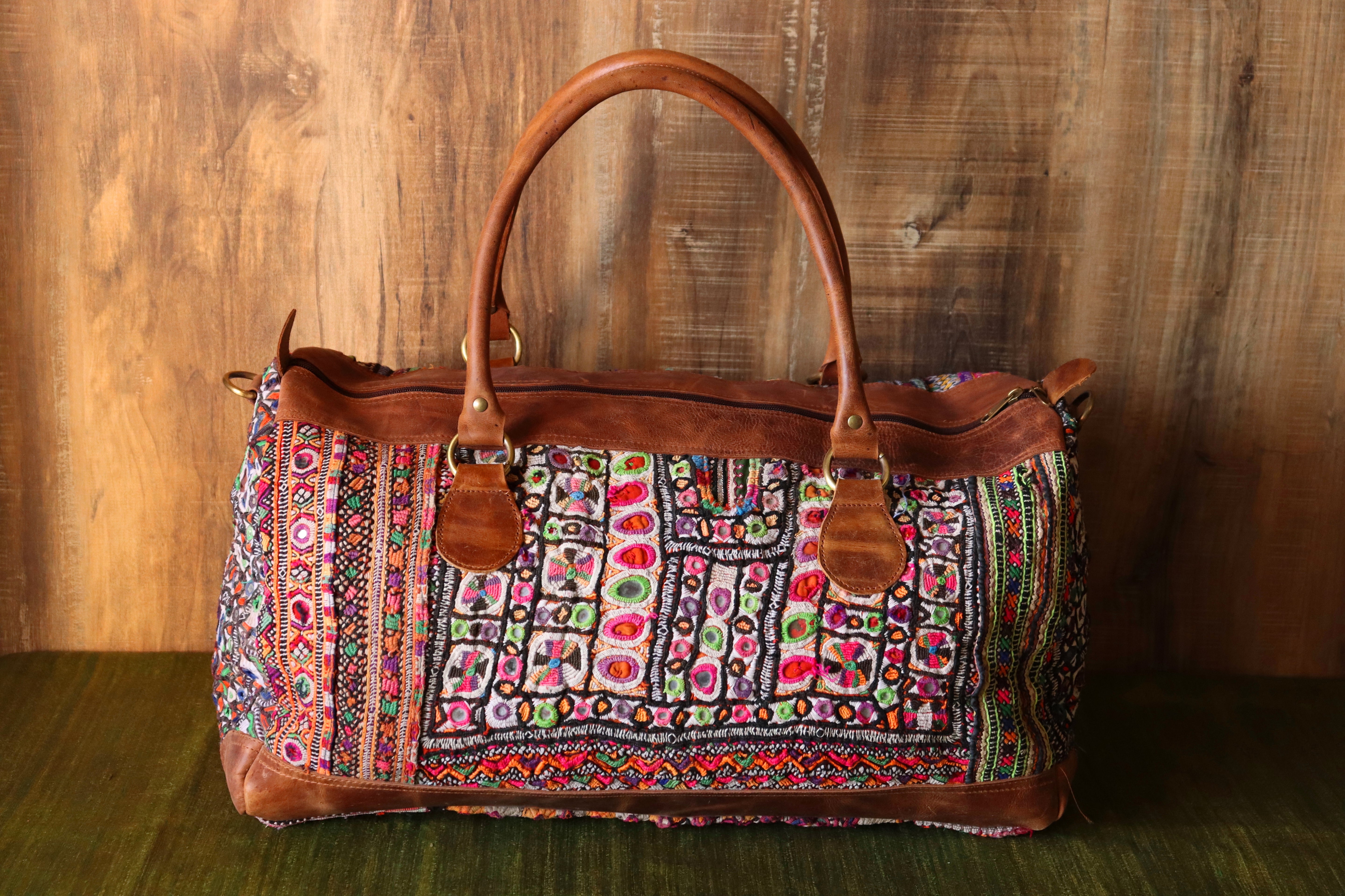 Banjara Leather Weekender