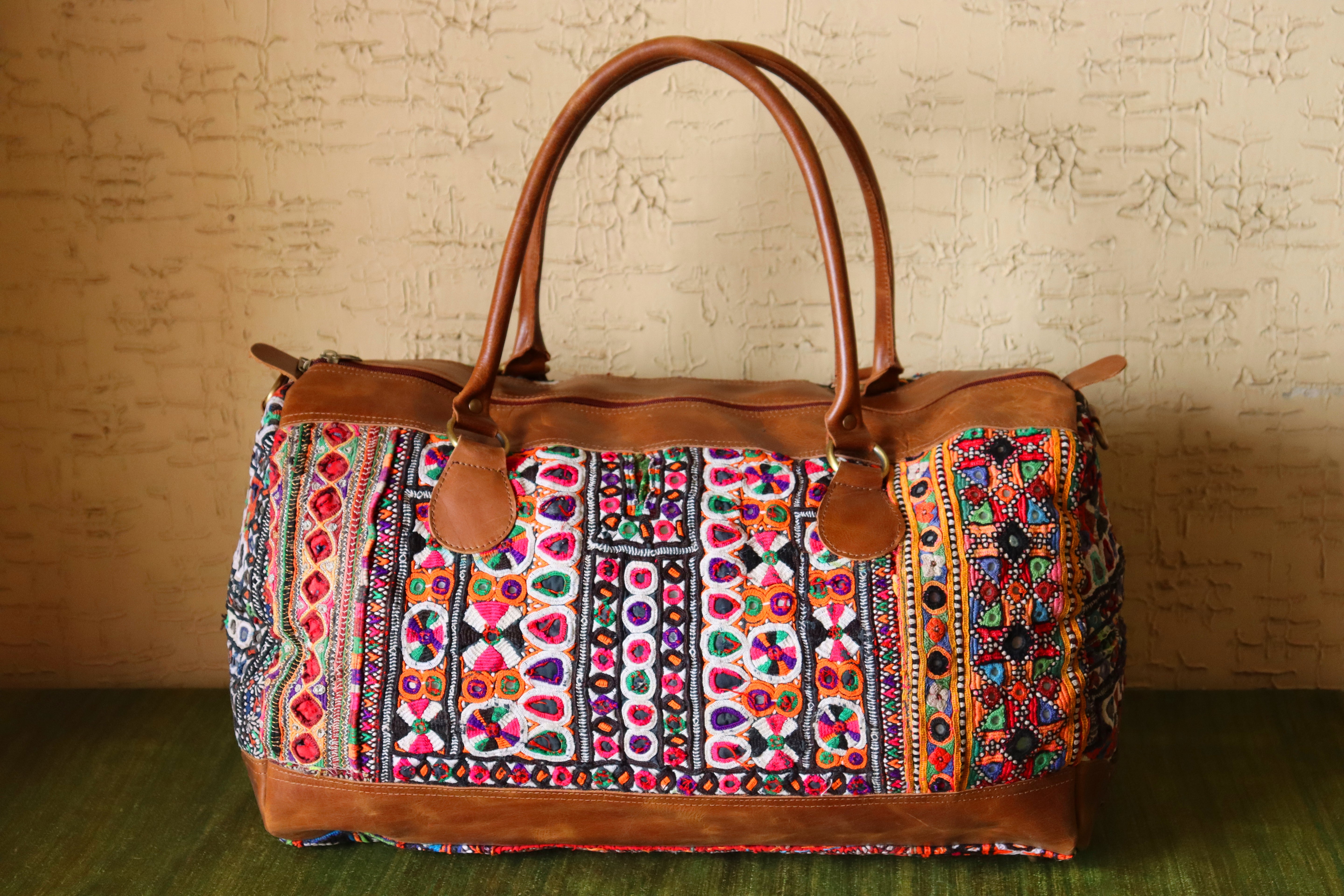 Banjara Leather Weekender