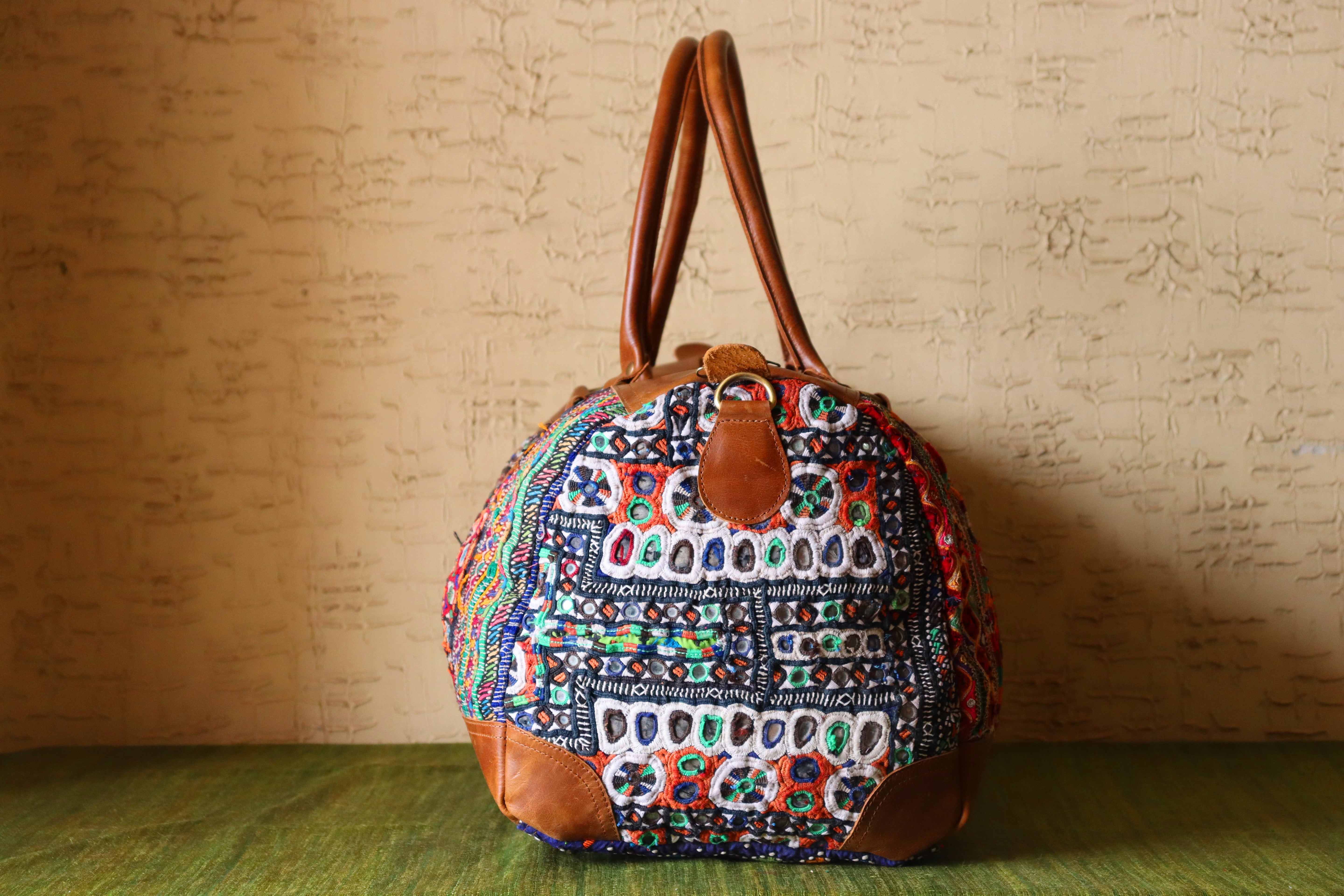 Banjara Leather Weekender