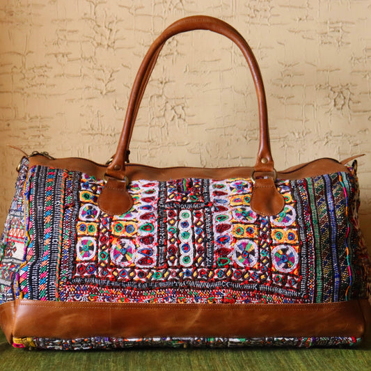 Banjara Leather Weekender