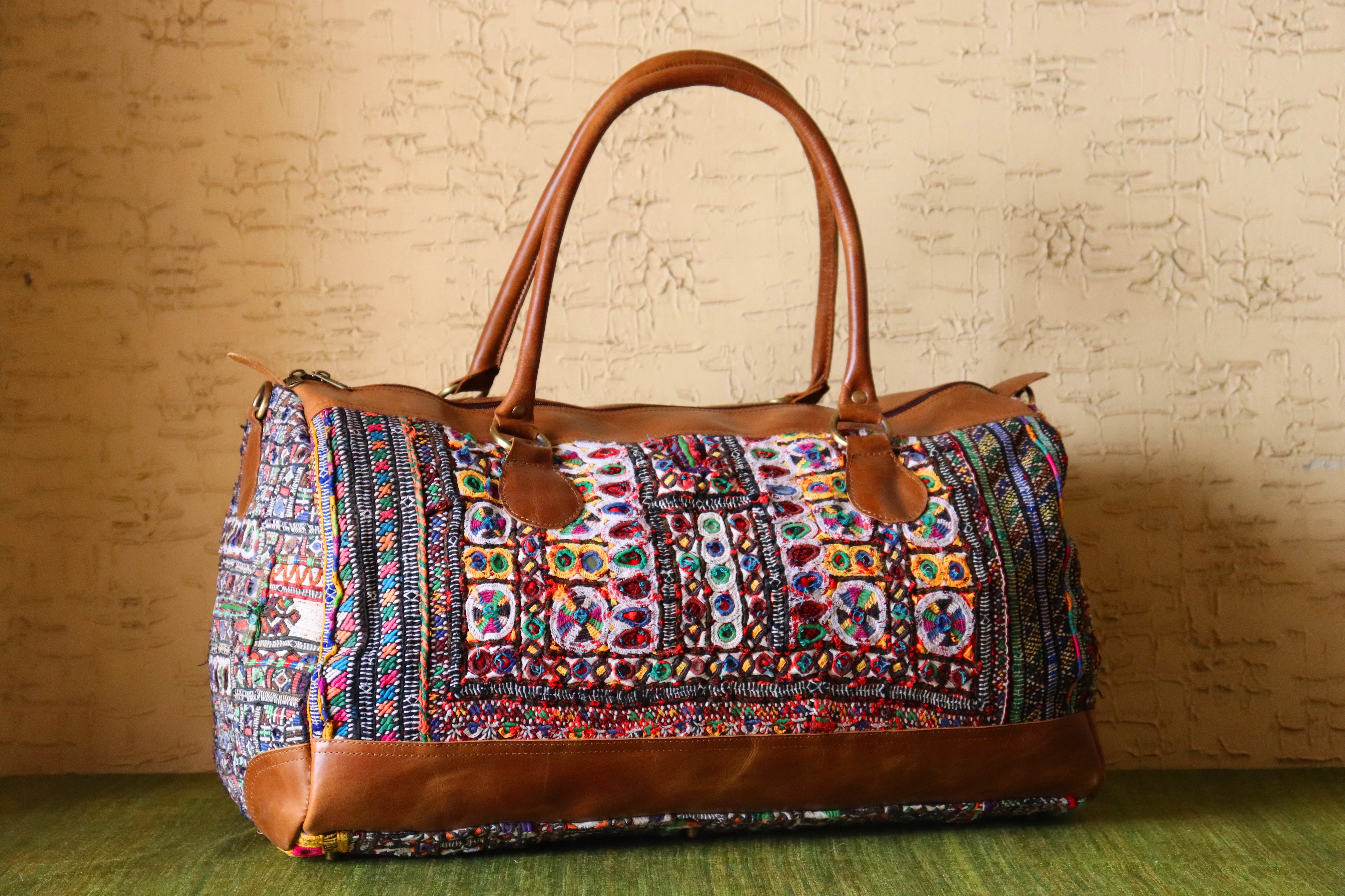 Banjara Leather Weekender