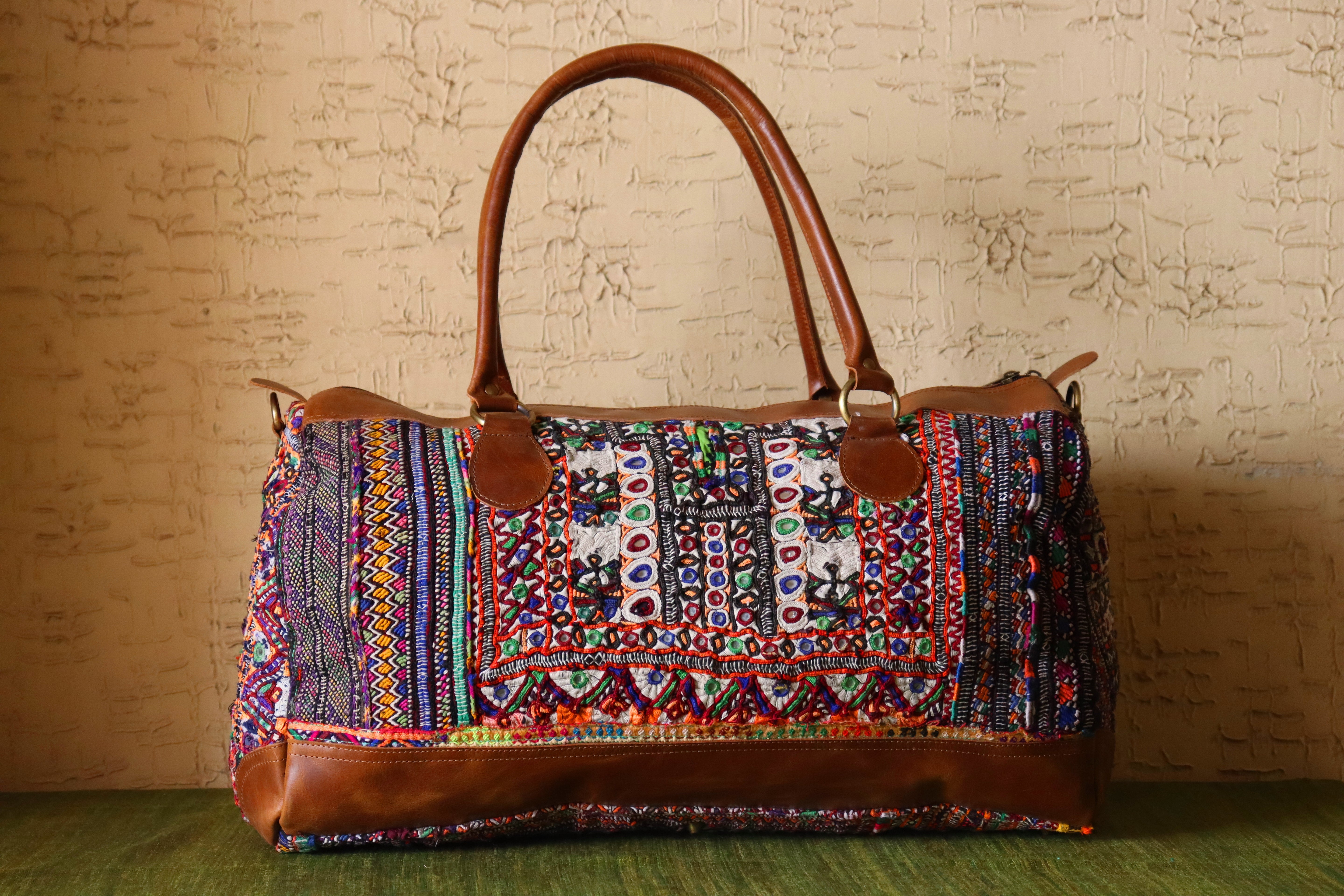 Banjara Leather Weekender