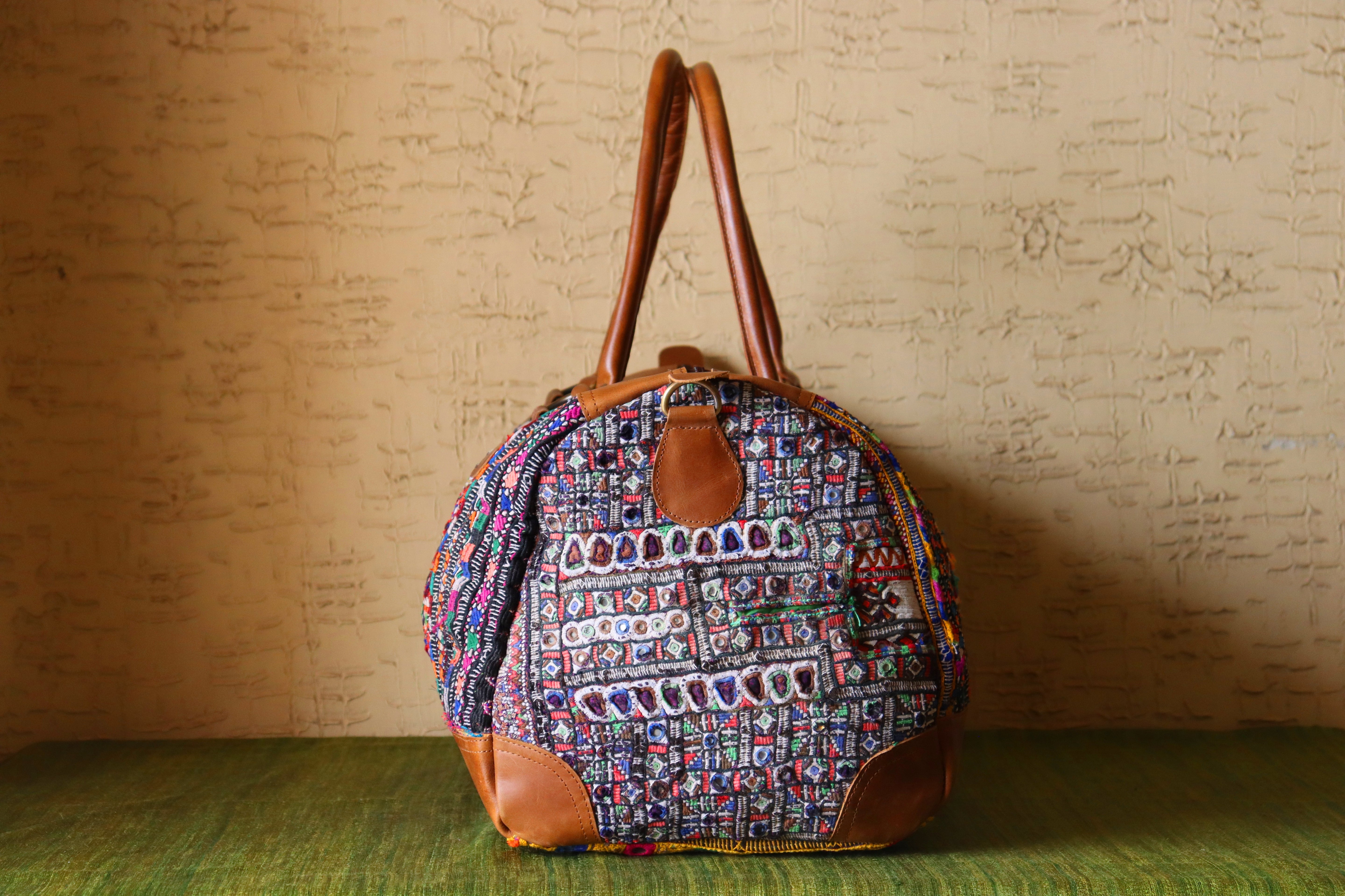 Banjara Leather Weekender