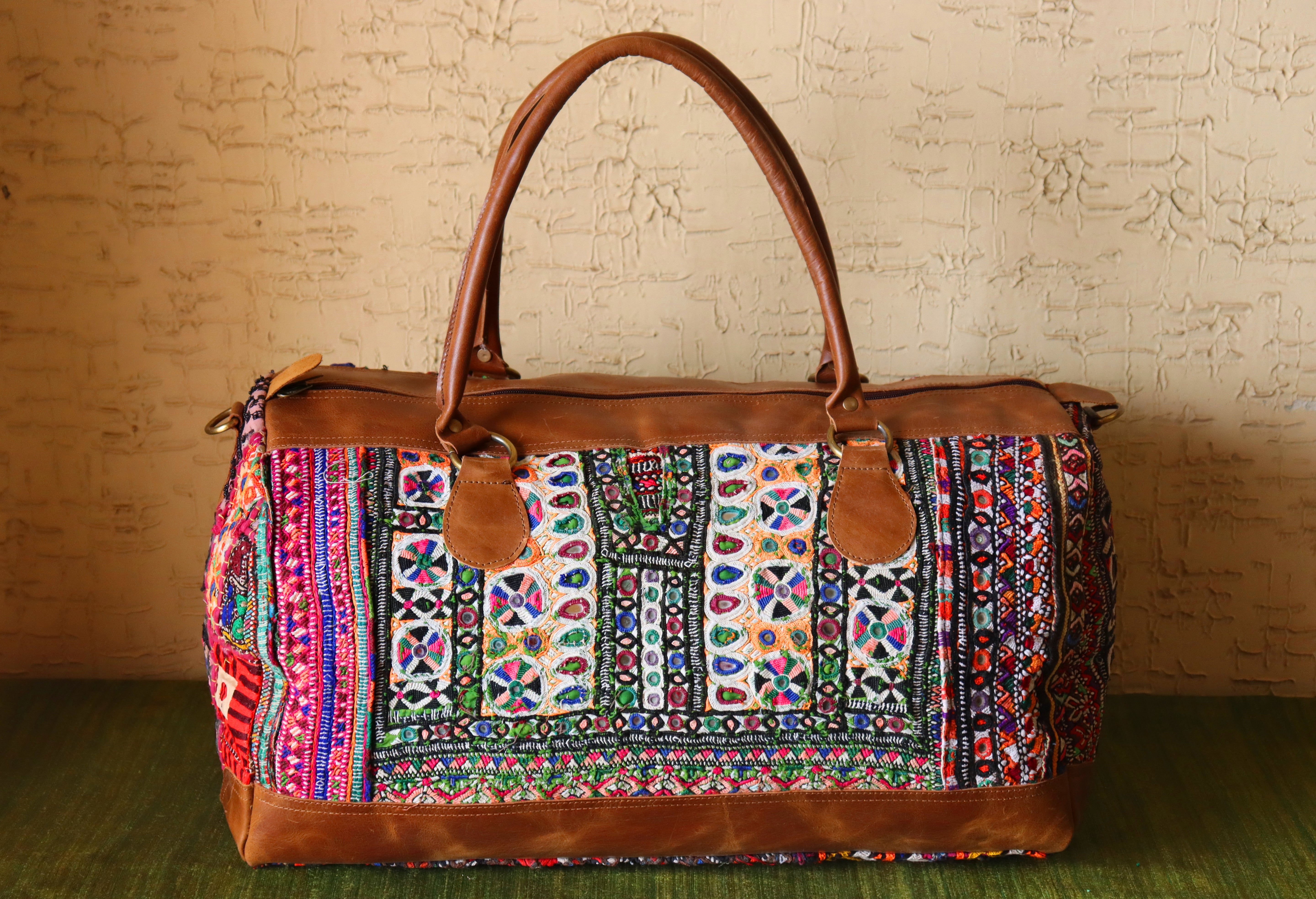 Banjara Leather Weekender