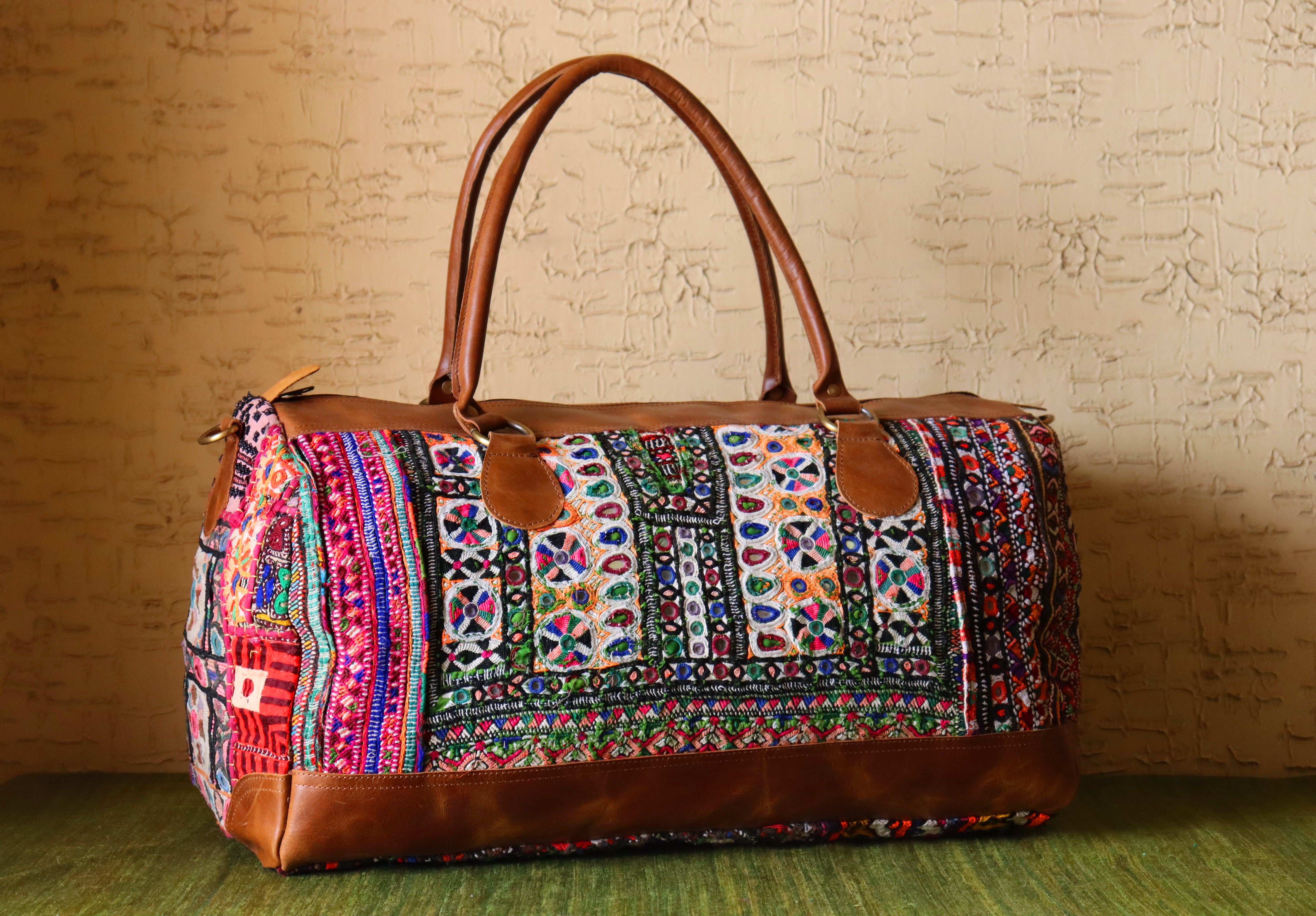 Banjara Leather Weekender