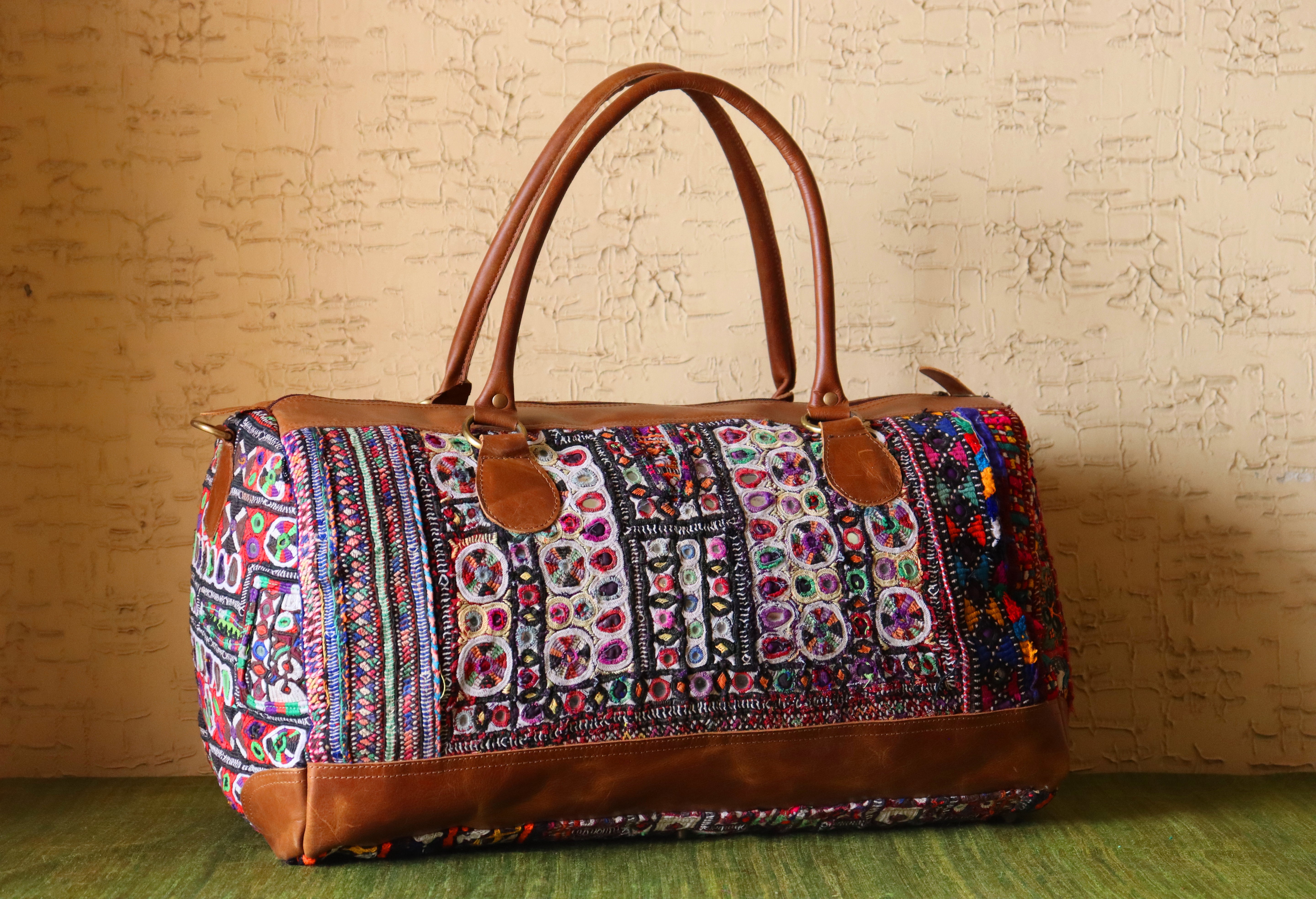 Banjara Leather Weekender