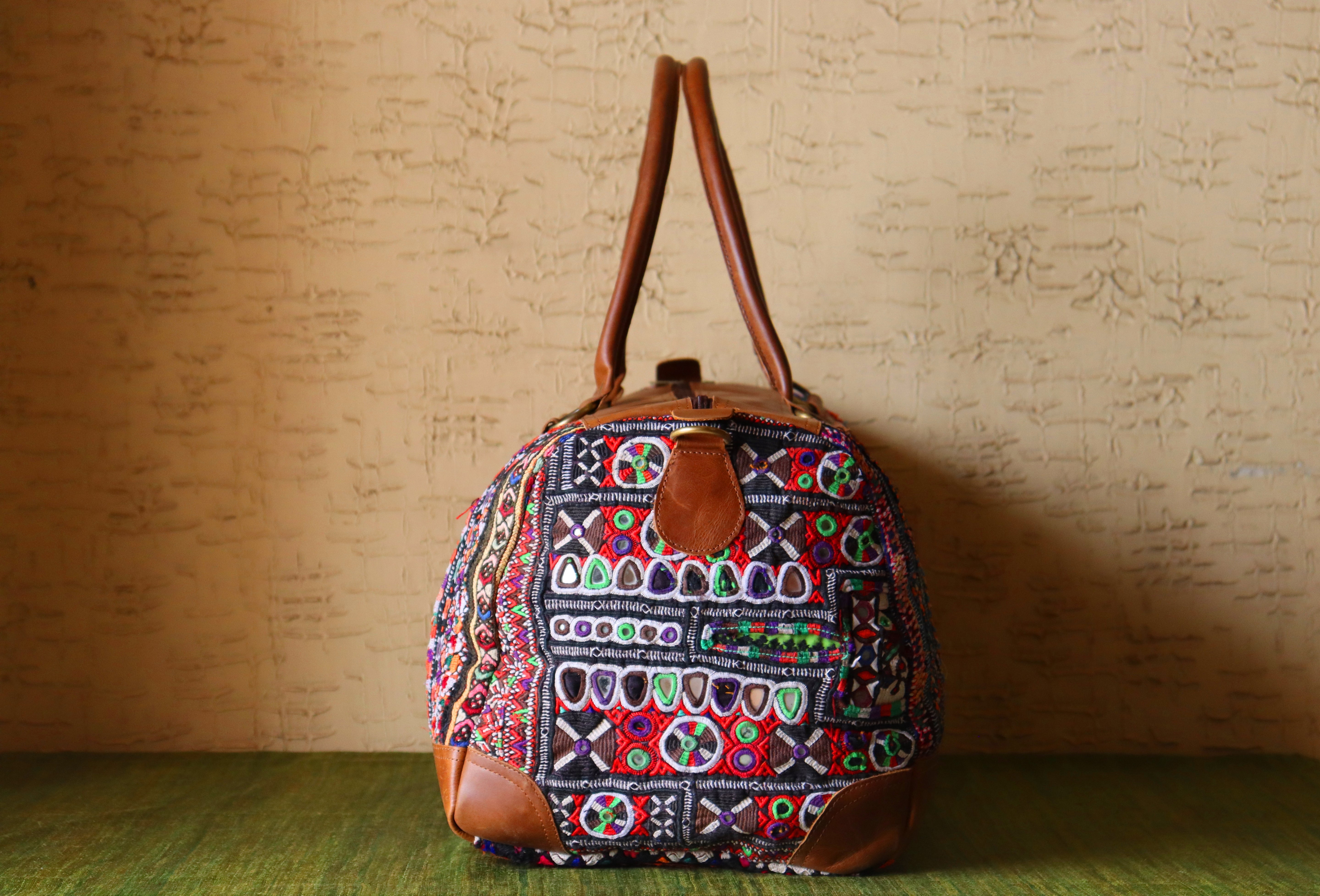 Banjara Leather Weekender