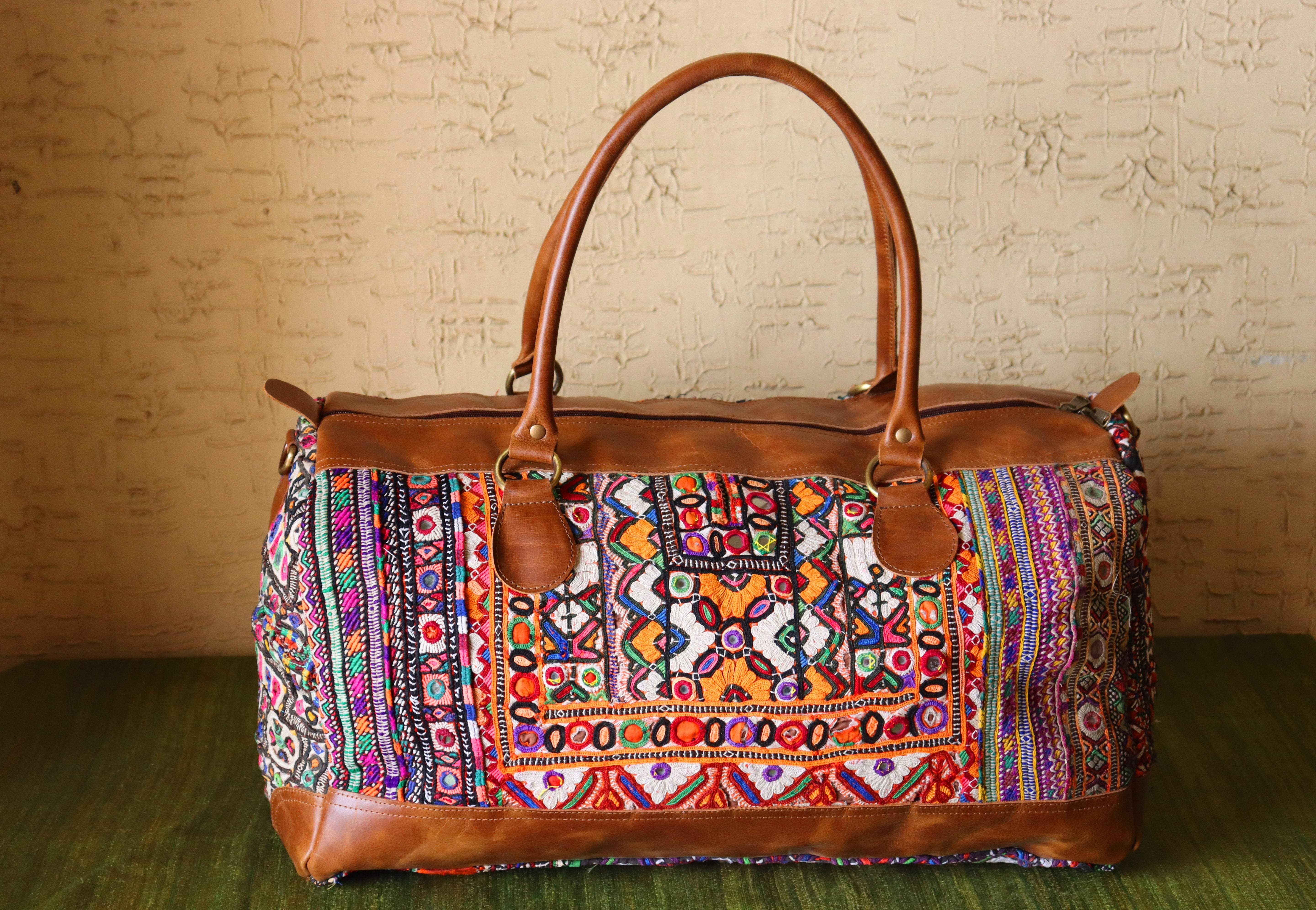 Banjara Leather Weekender