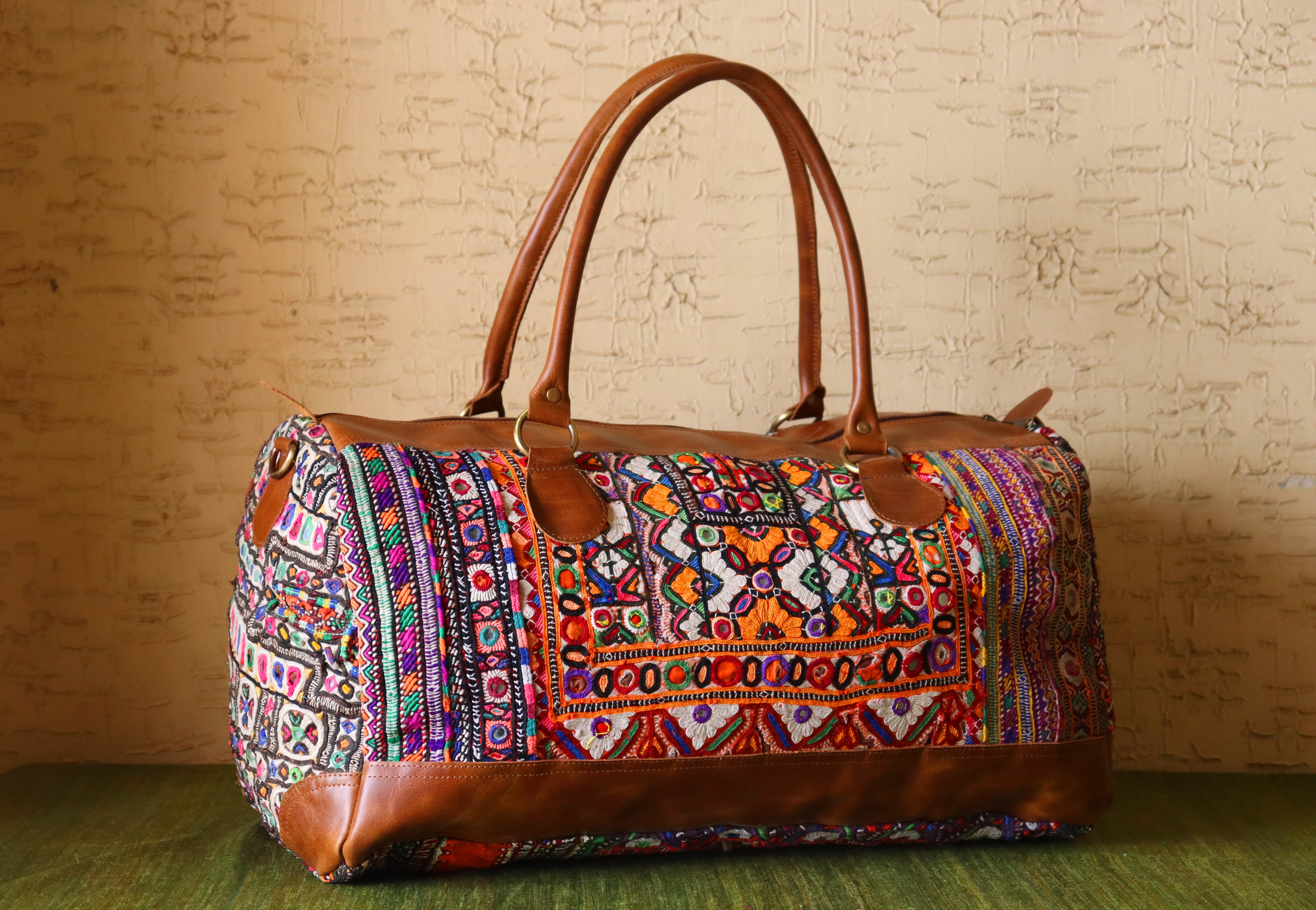 Banjara Leather Weekender