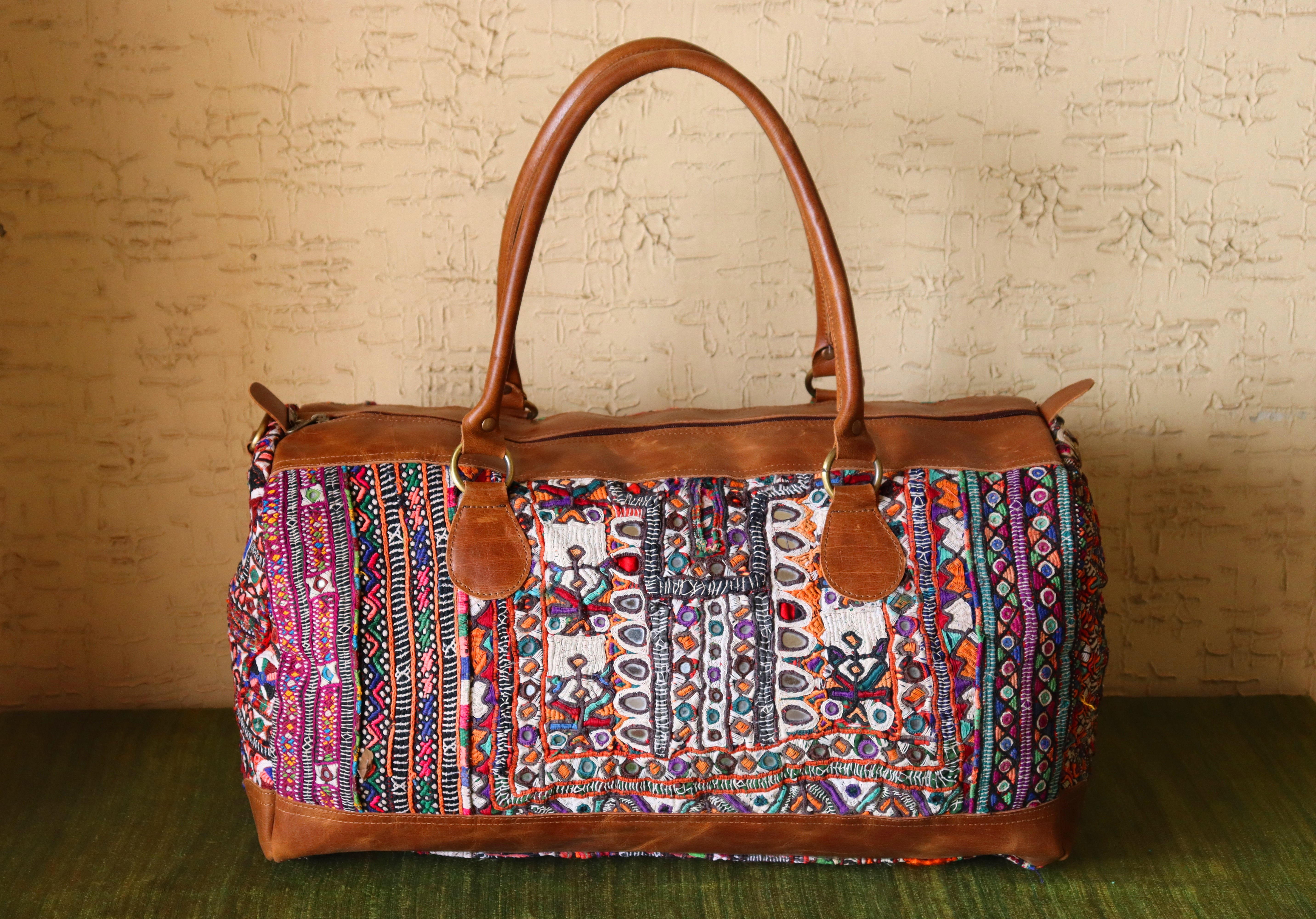 Banjara Leather Weekender