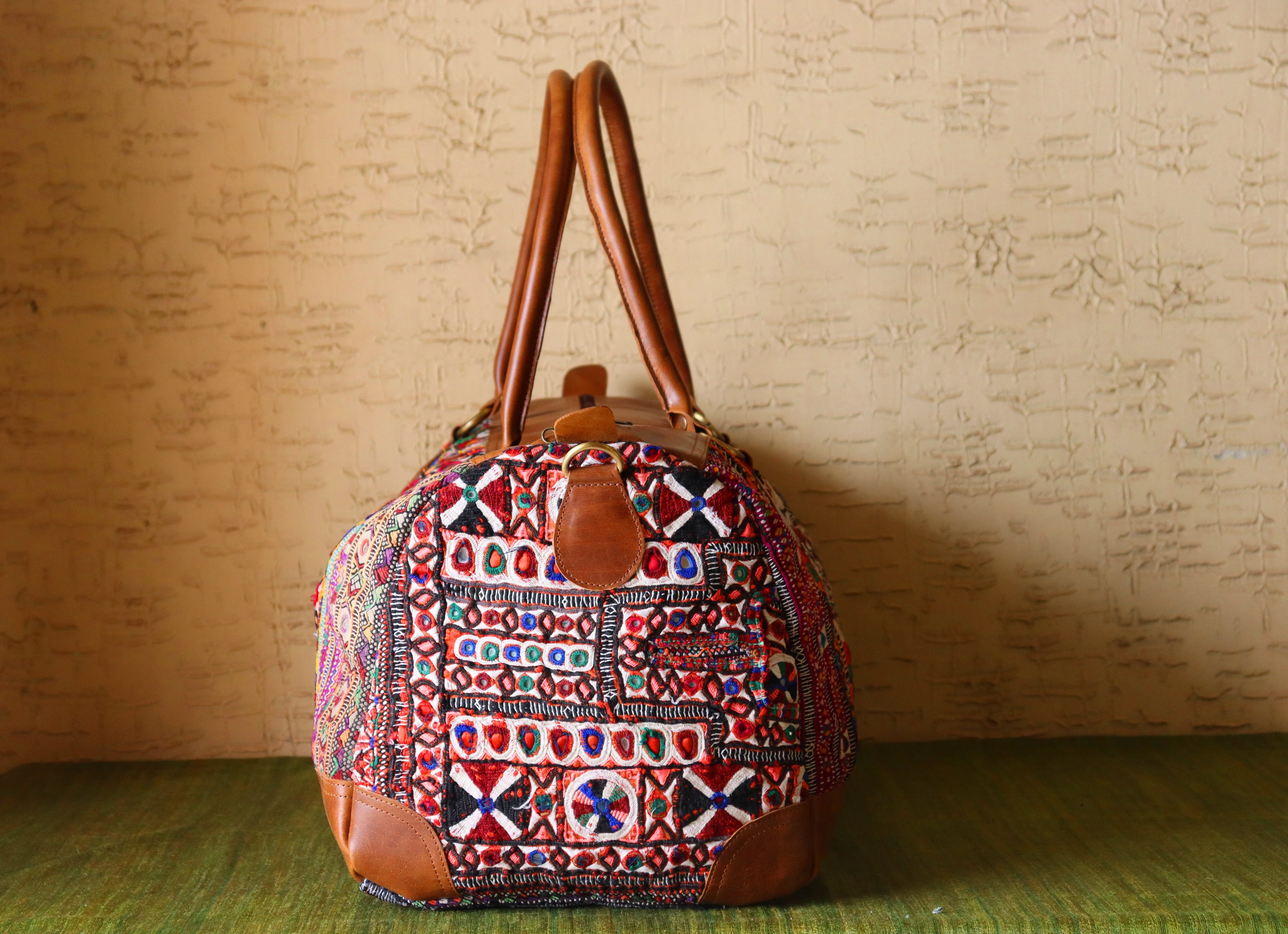 Banjara Leather Weekender