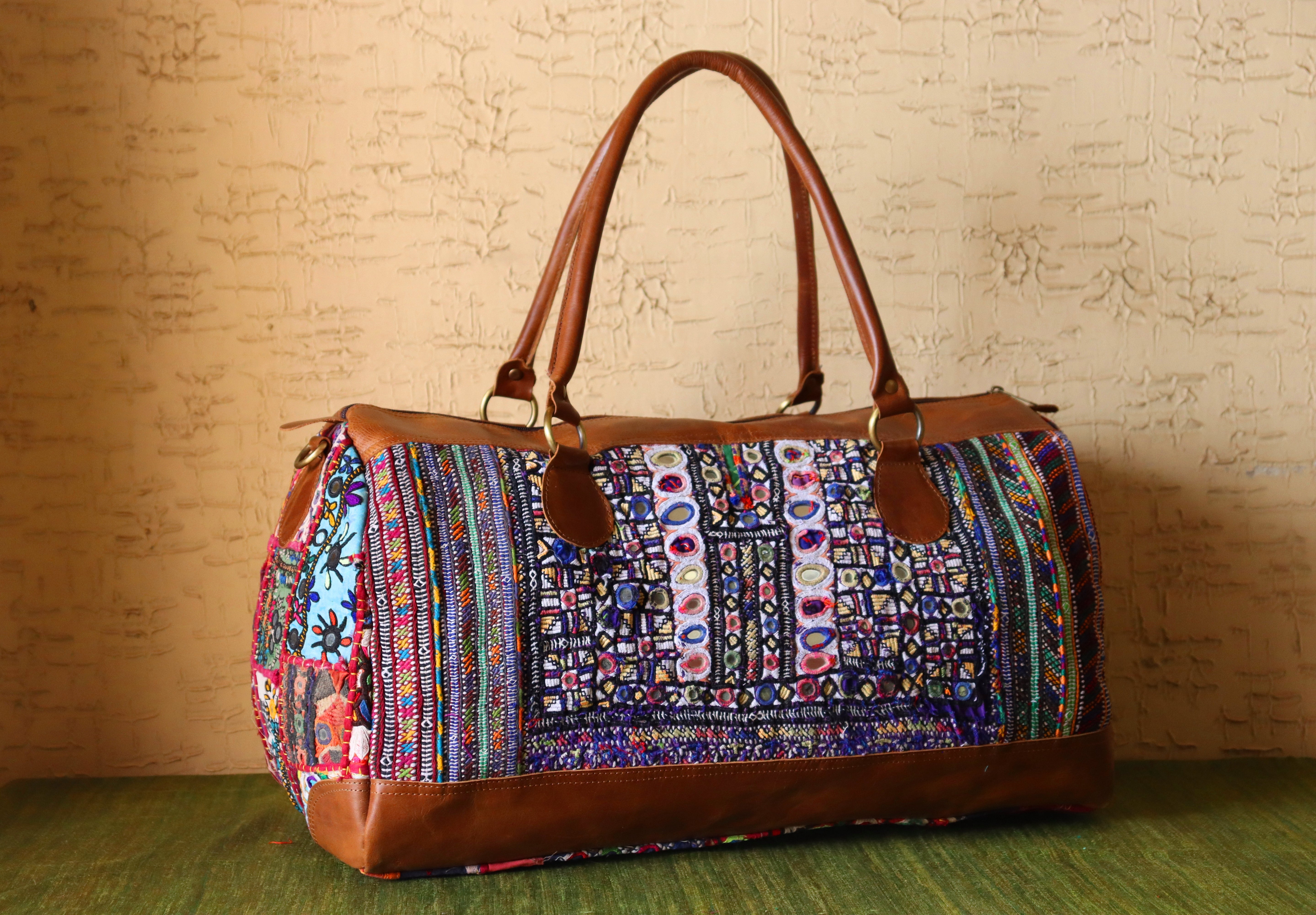 Banjara Leather Weekender