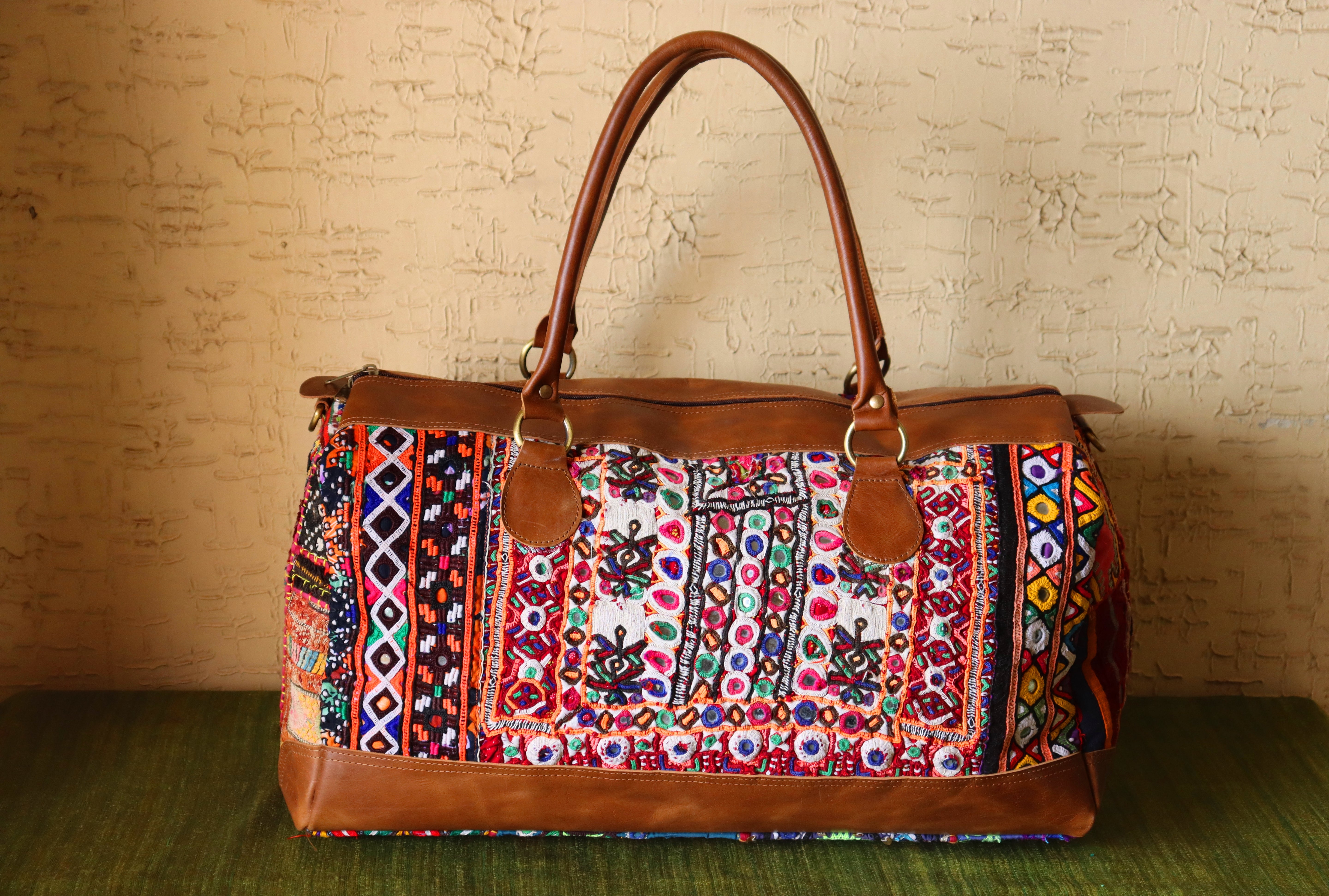 Banjara Leather Weekender