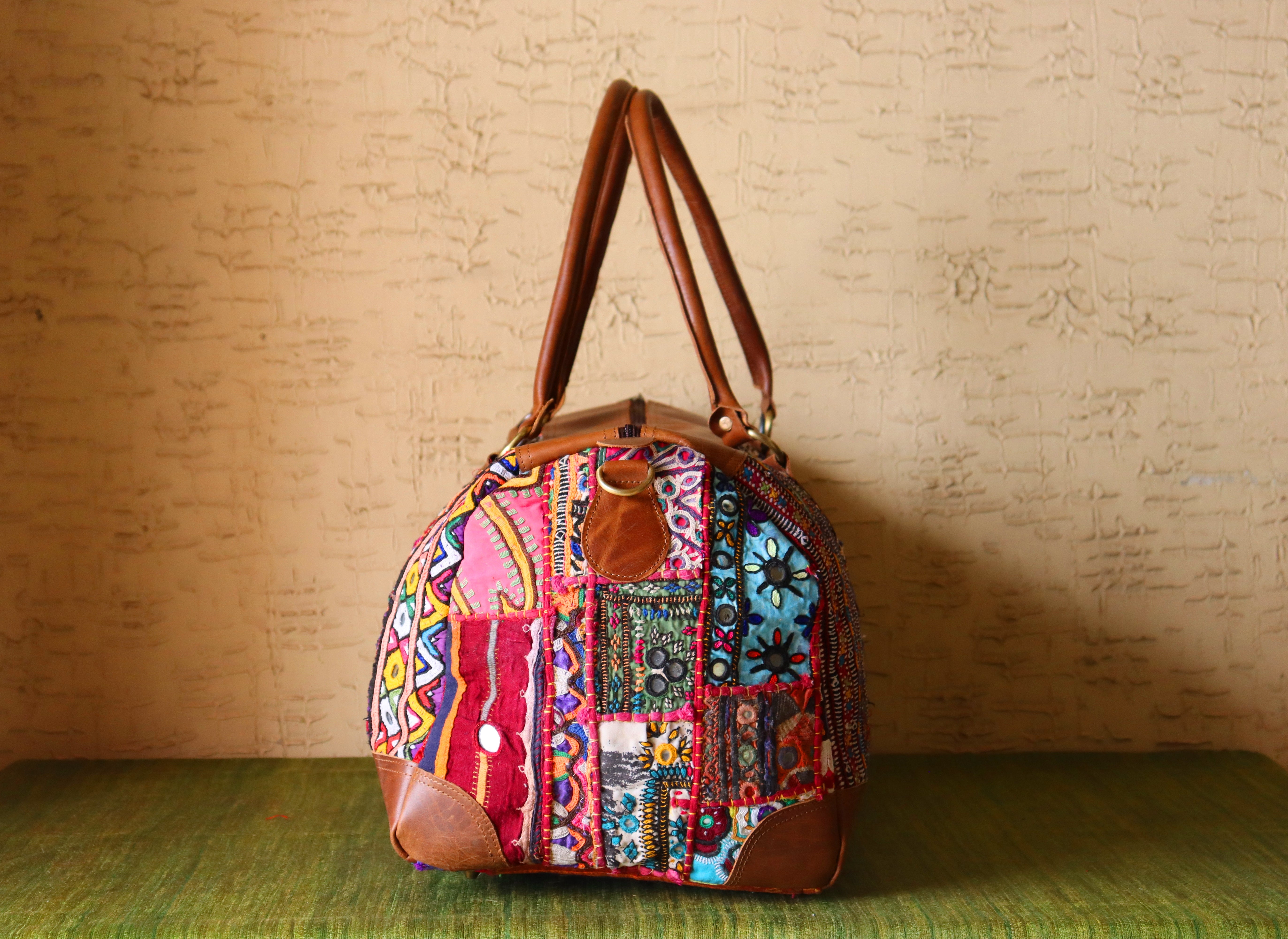 Banjara Leather Weekender