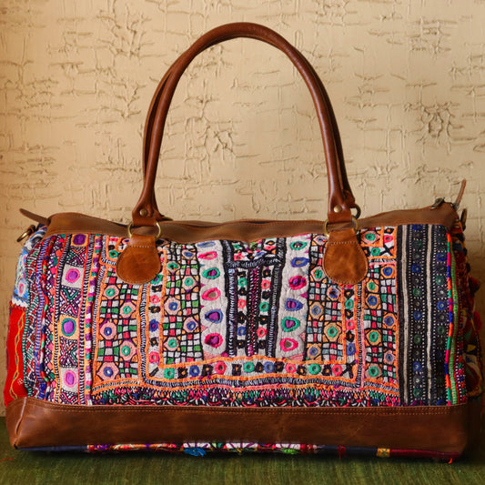Banjara Leather Weekender