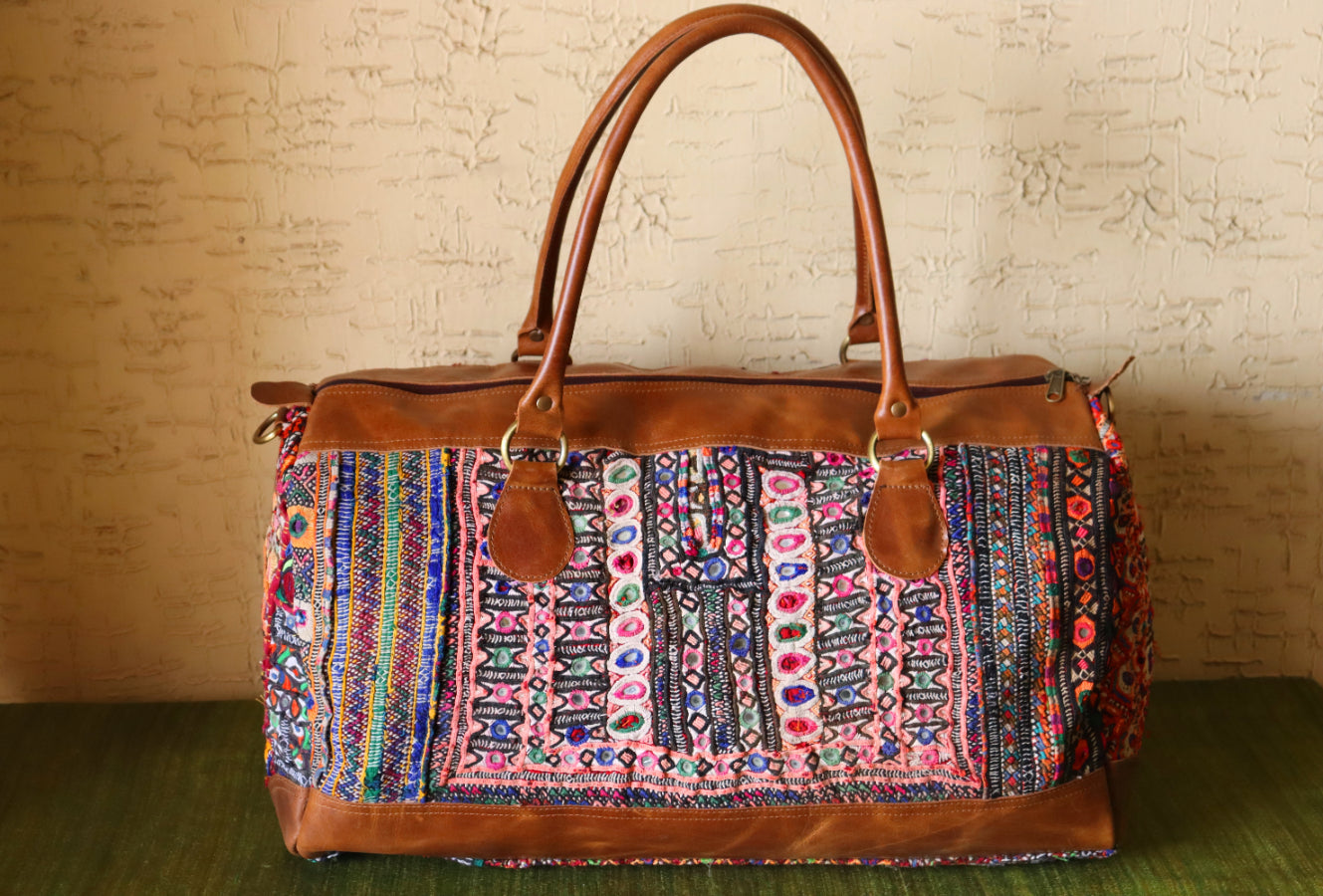 Banjara Leather Weekender