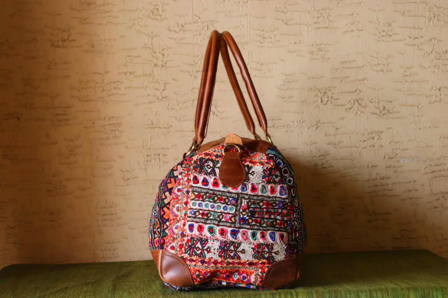 Banjara Leather Weekender