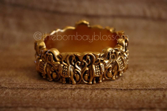 Ganesha Temple Kada Bracelet