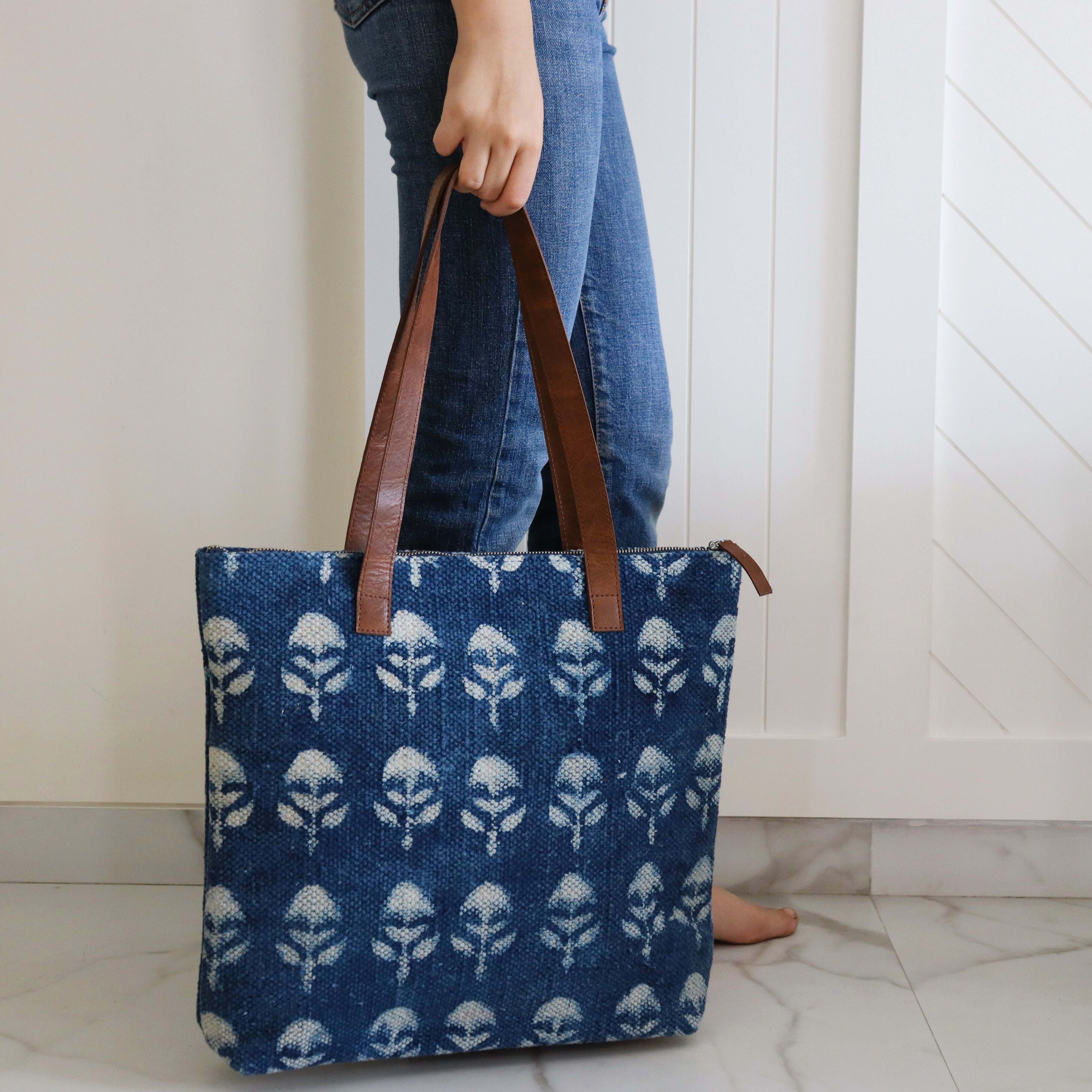 Indigo Laptop Office Tote